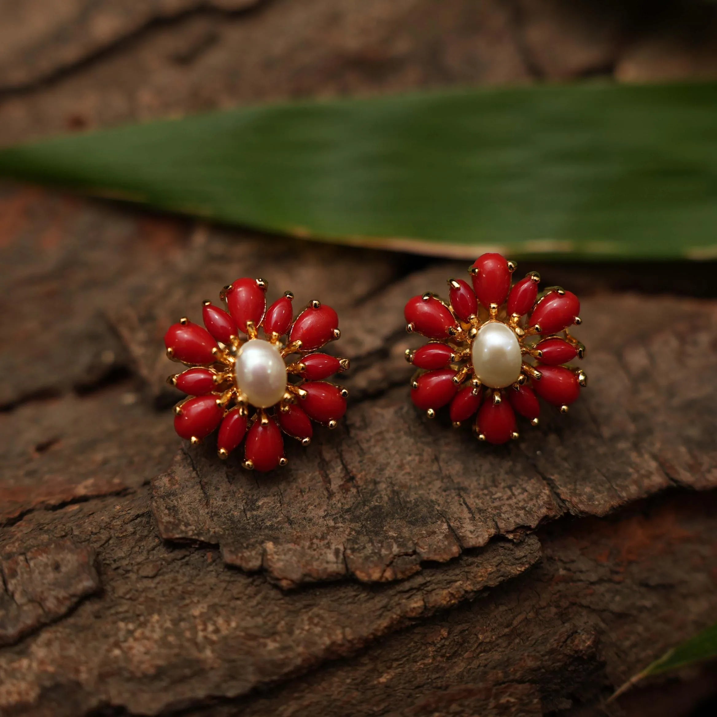 Charmi Antique Ear Stud - Rimli Boutique