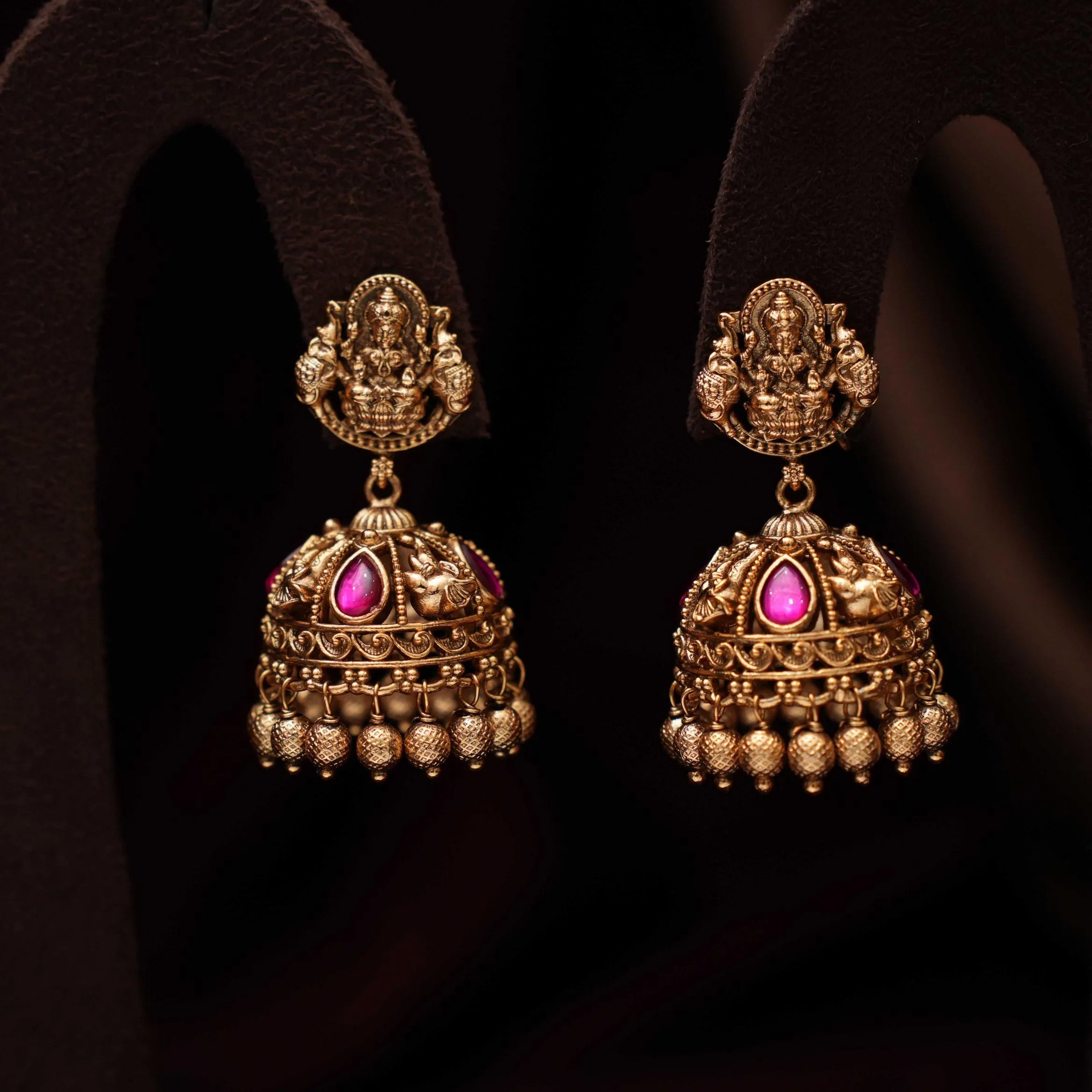 Chayan Antique Jhumka Earrings