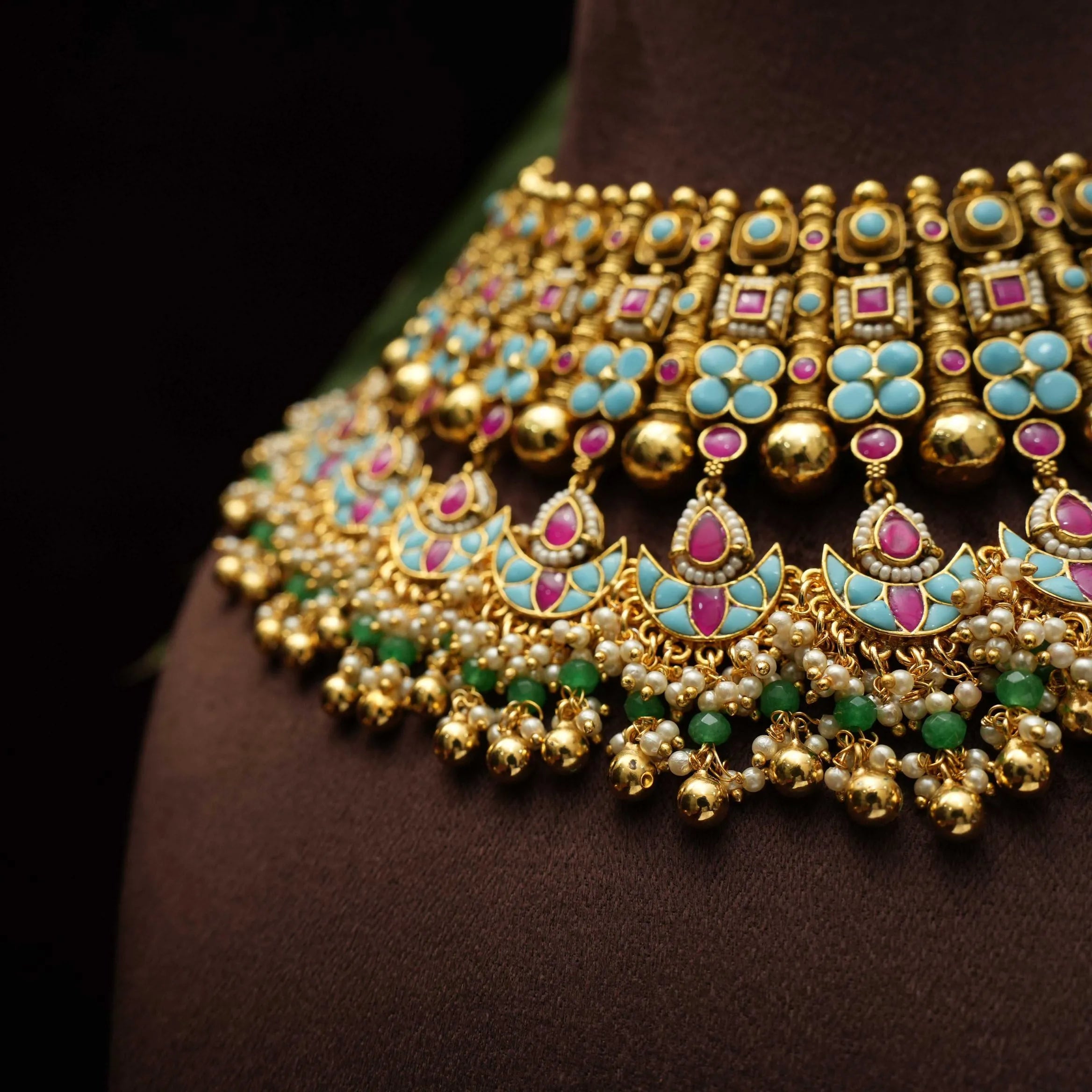 Chitrinee Polki Necklace