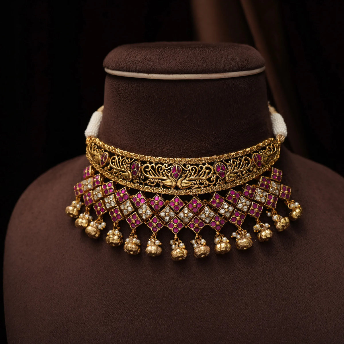 Cithara Polki Necklace