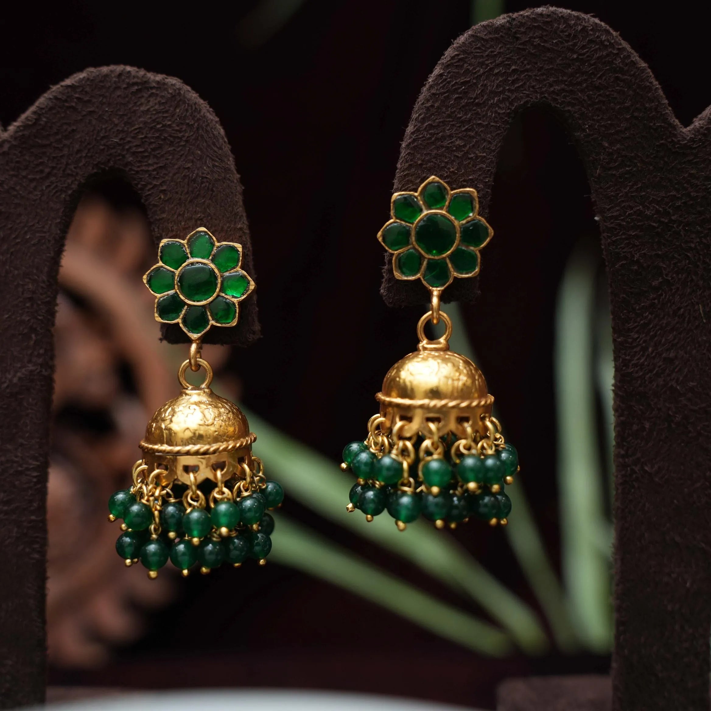 Citra Silver Jhumka Earrings - Rimli Boutique