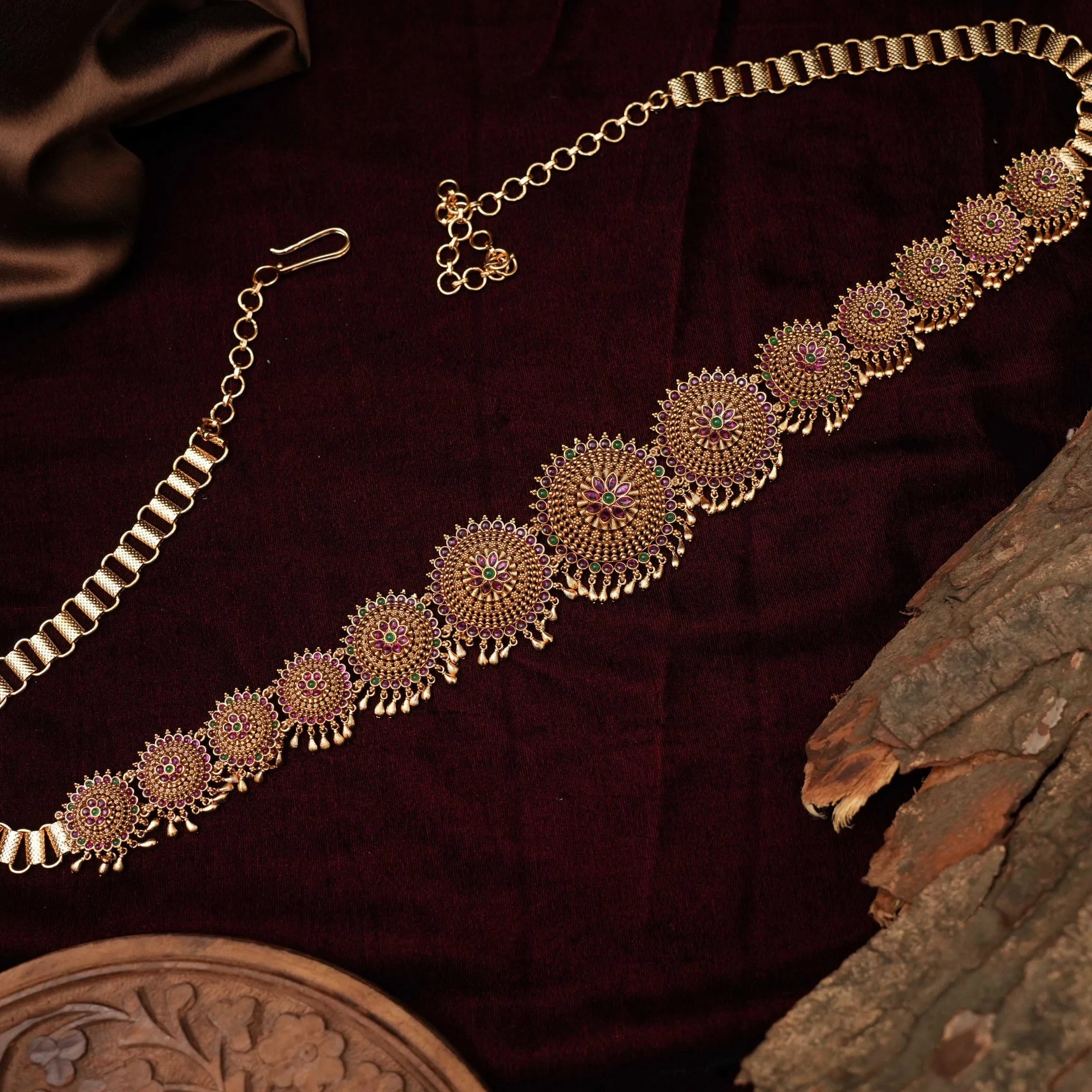 Clara Antique Hip Belt