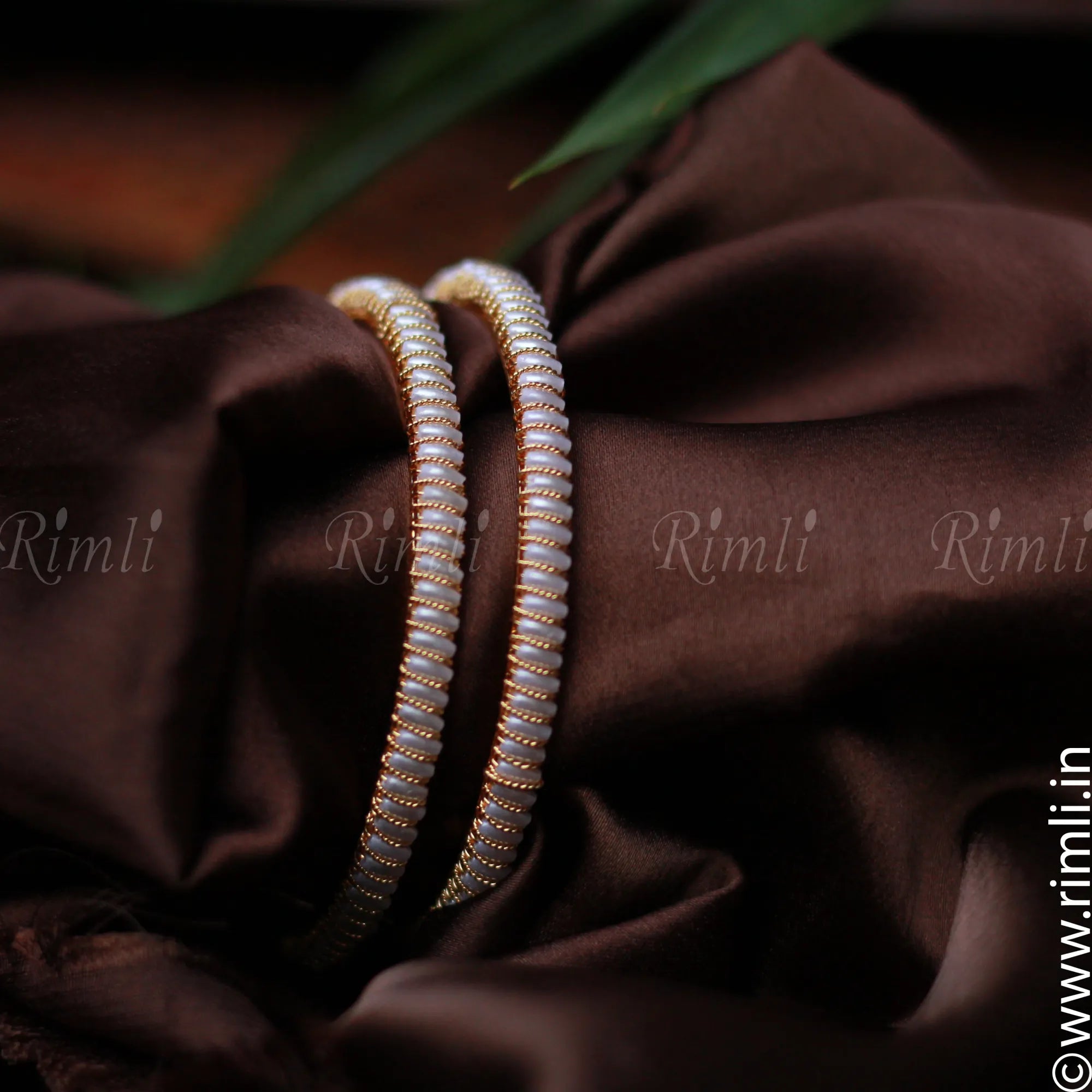 Classic Pearl Bangles - Rimli Boutique