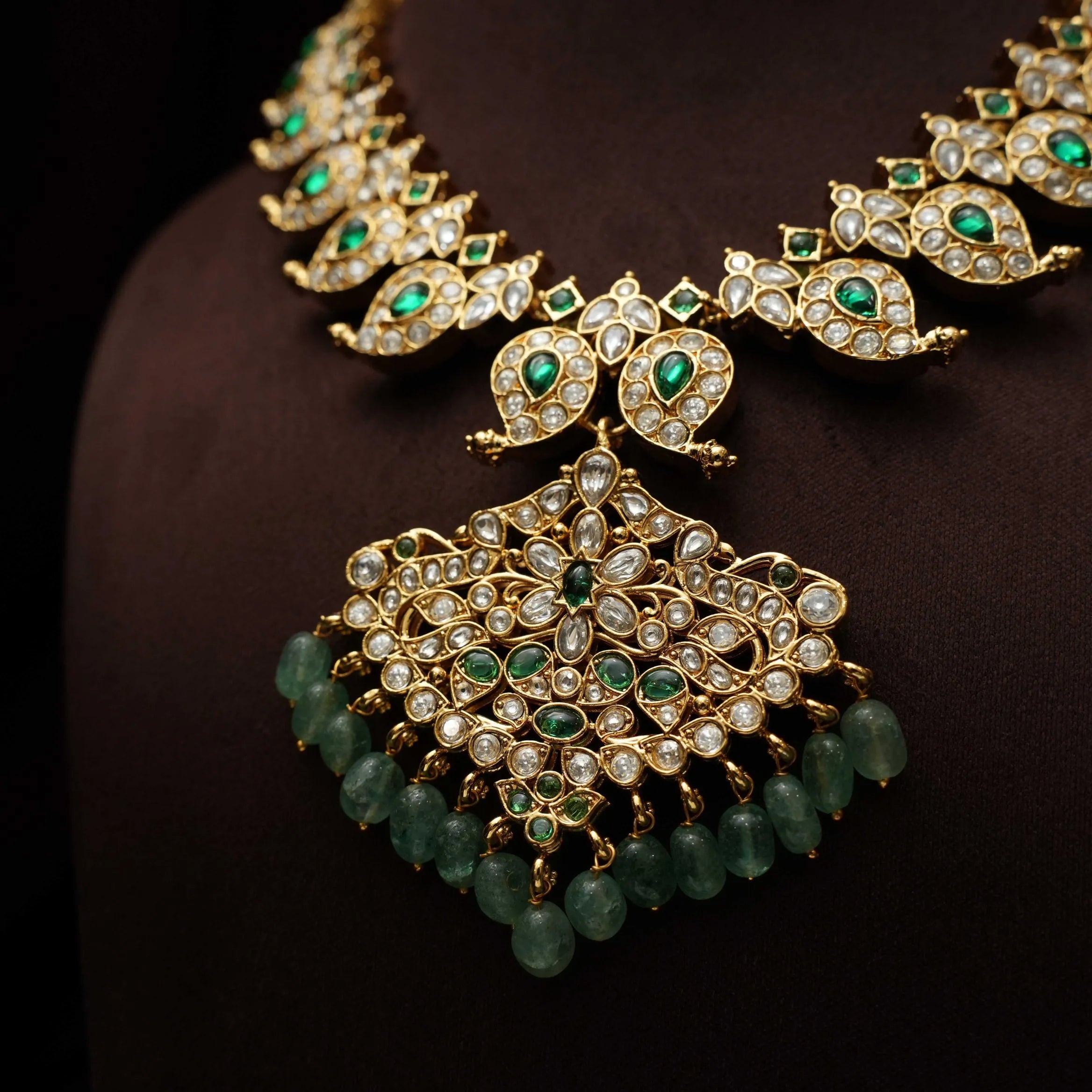 Dakota Antique Mango Reversible Necklace - Pari