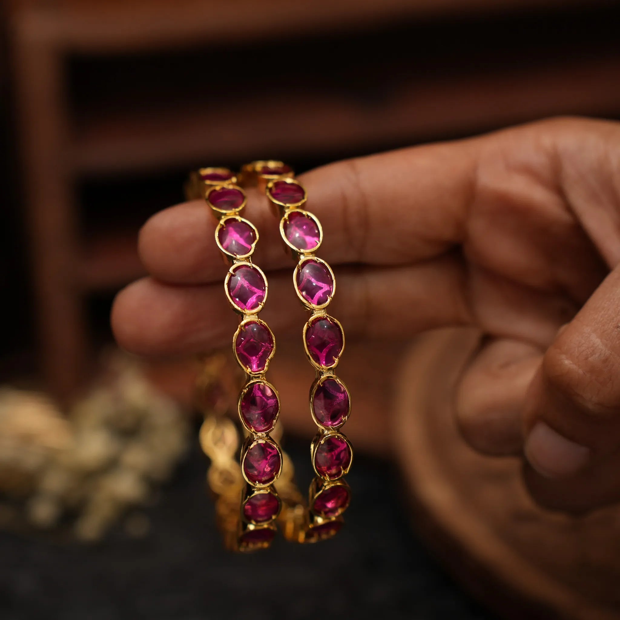 Dakshara Antique Bangles