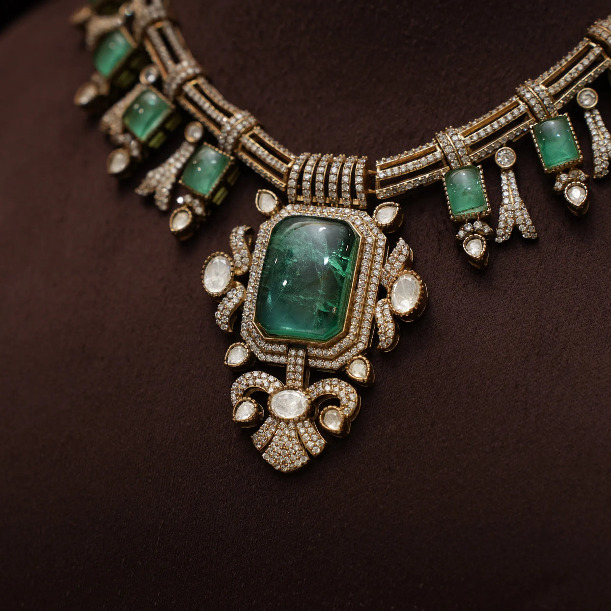 Danika Polki Necklace
