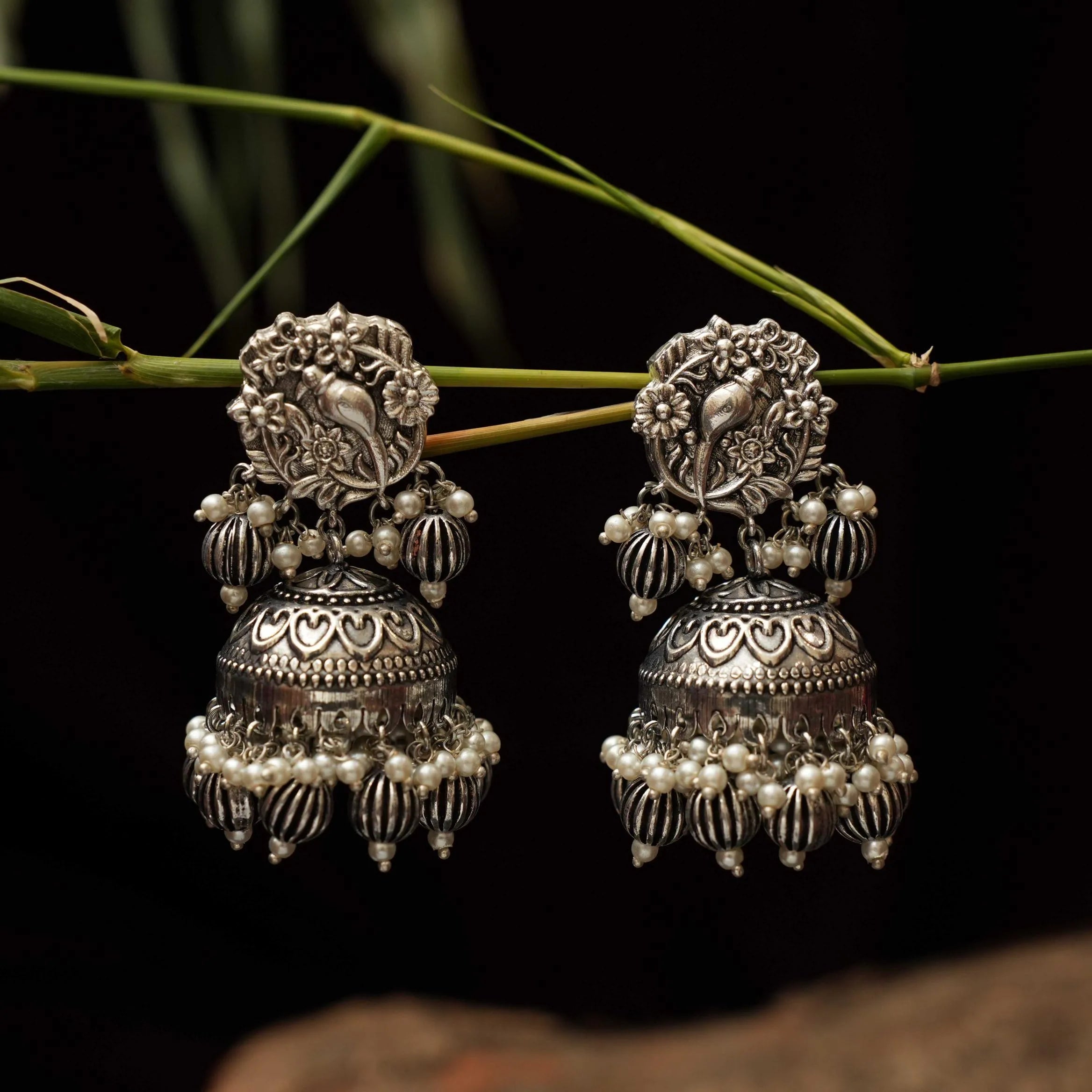 Darika Antique Oxidised Necklace