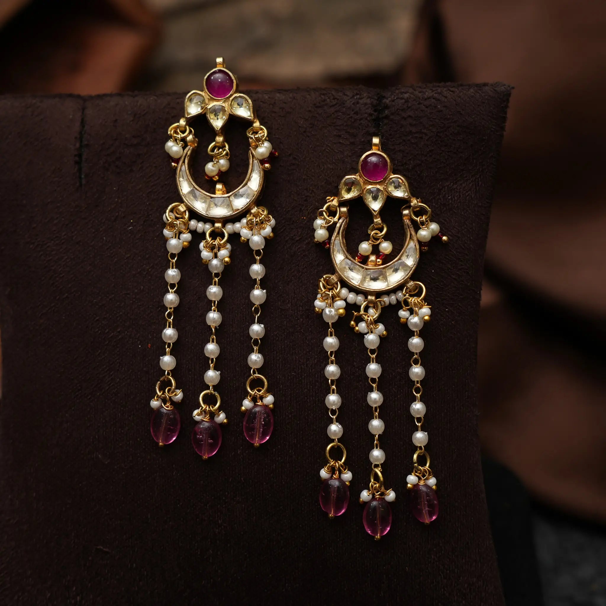 Darika Polki Chandabli Earirngs