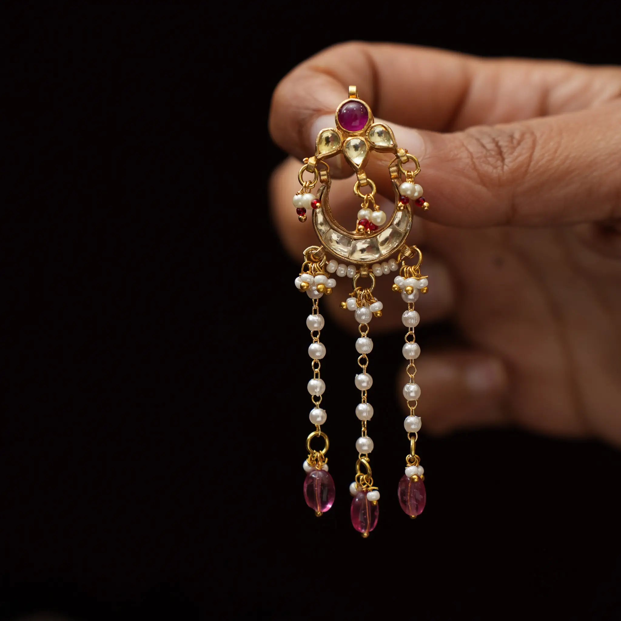 Darika Polki Chandabli Earirngs