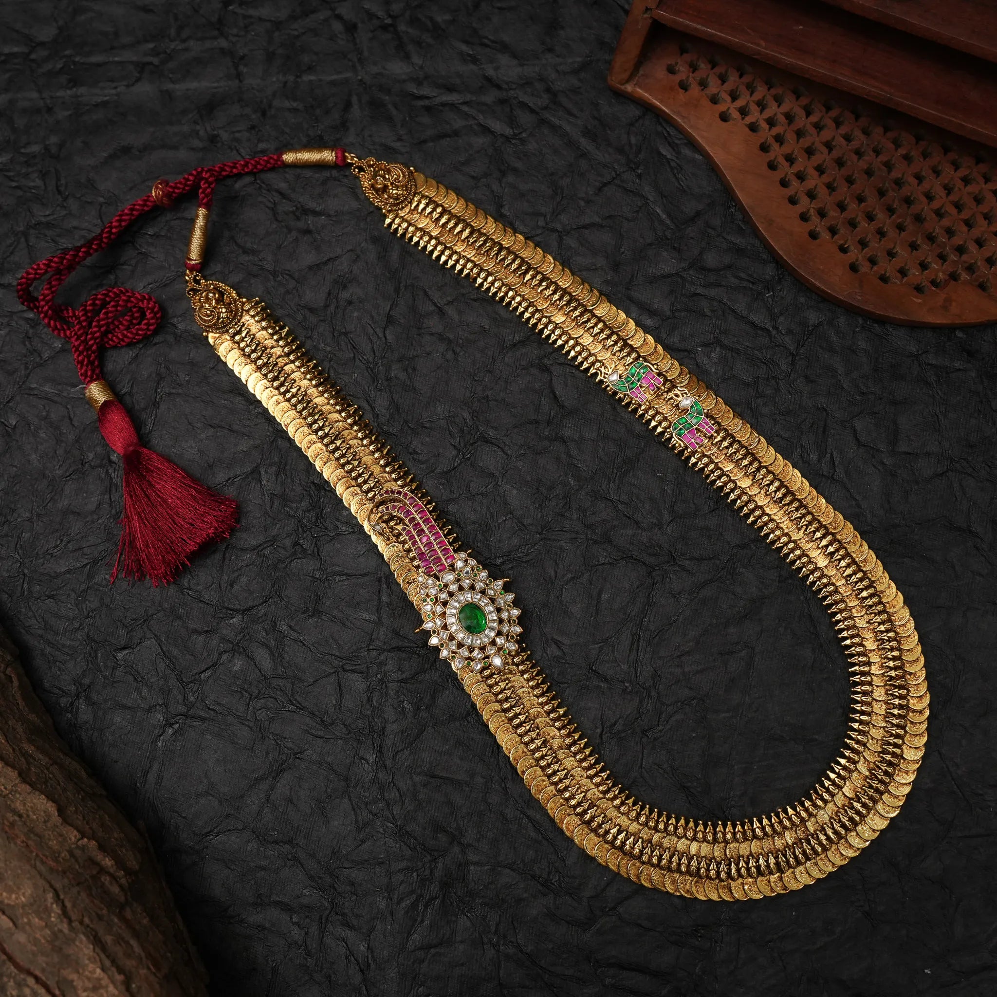 Devina Statement Antique Necklace