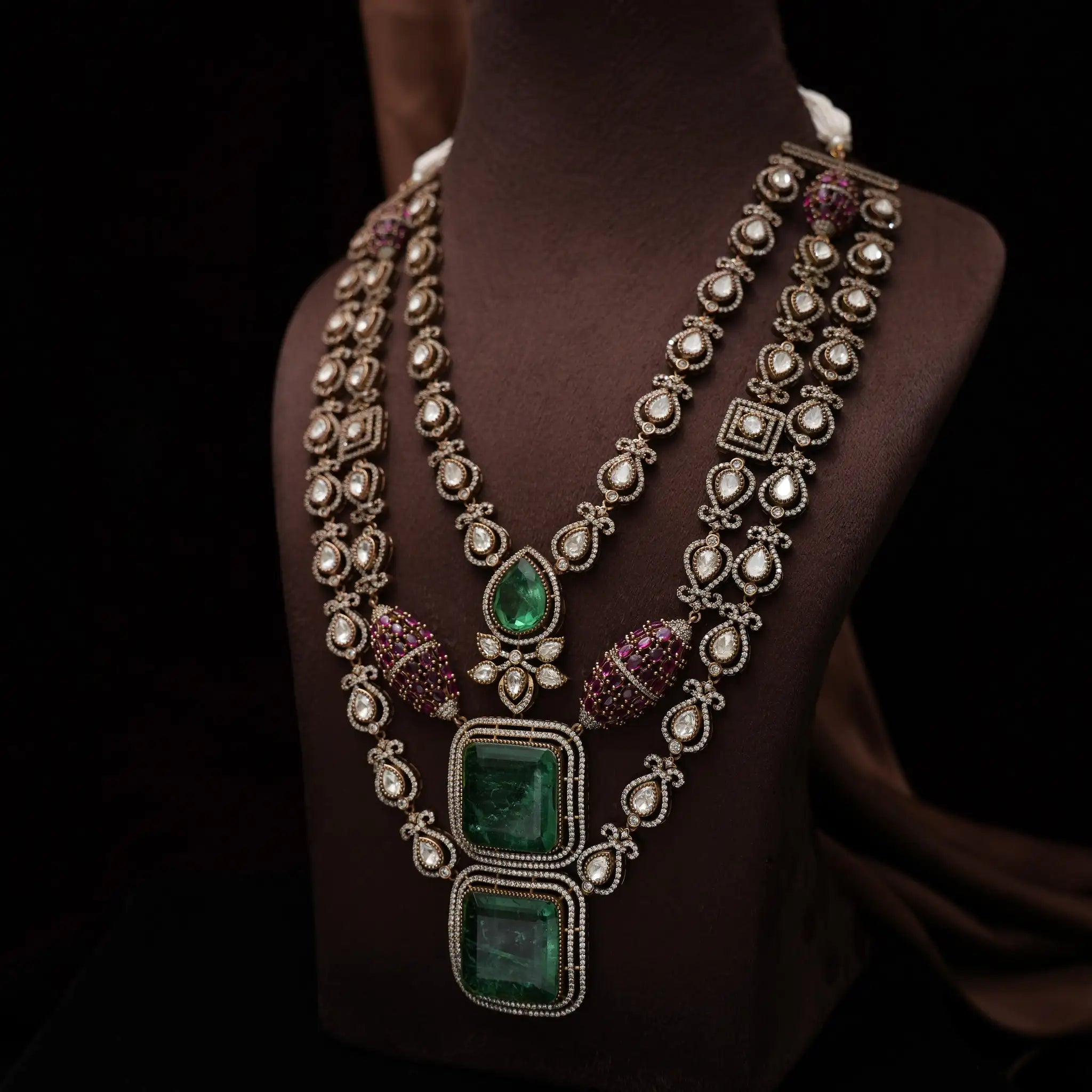Devisha Victorian Kundan Necklace