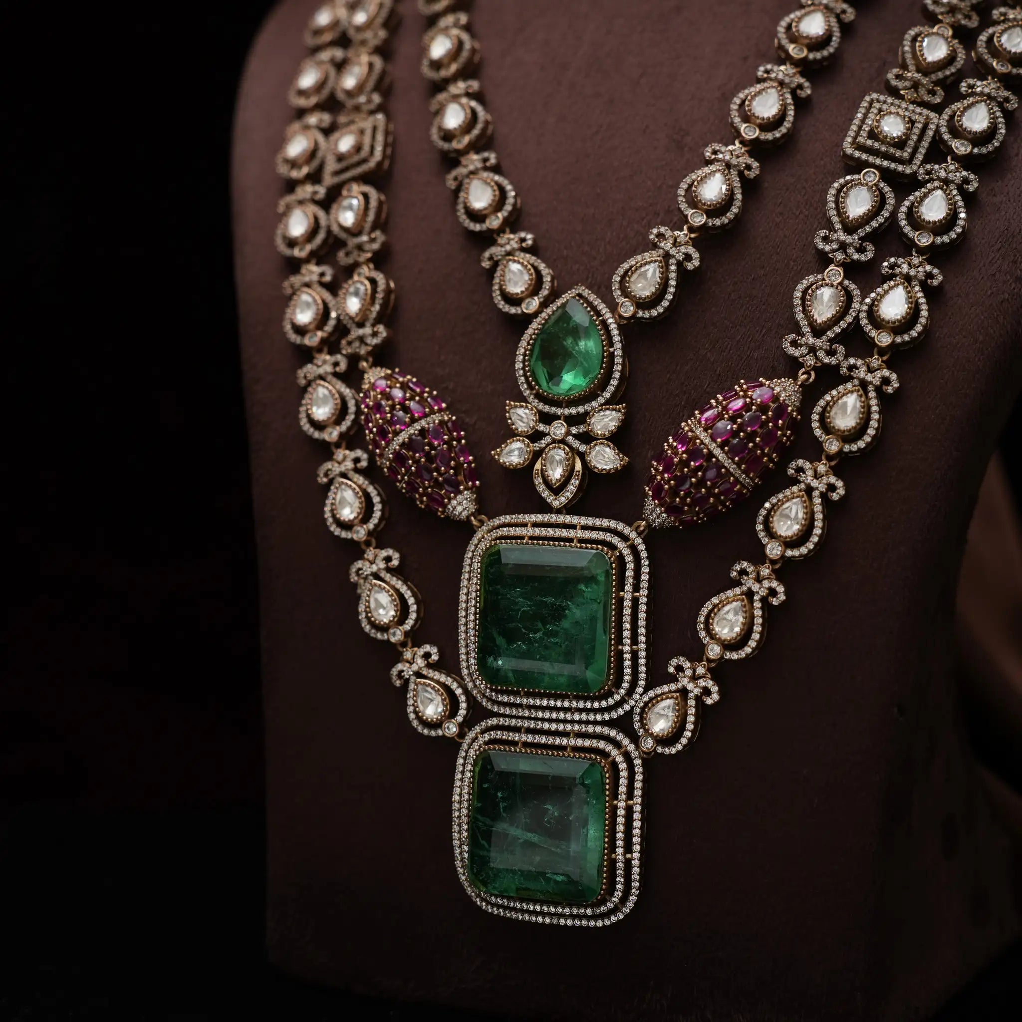 Devisha Victorian Kundan Necklace