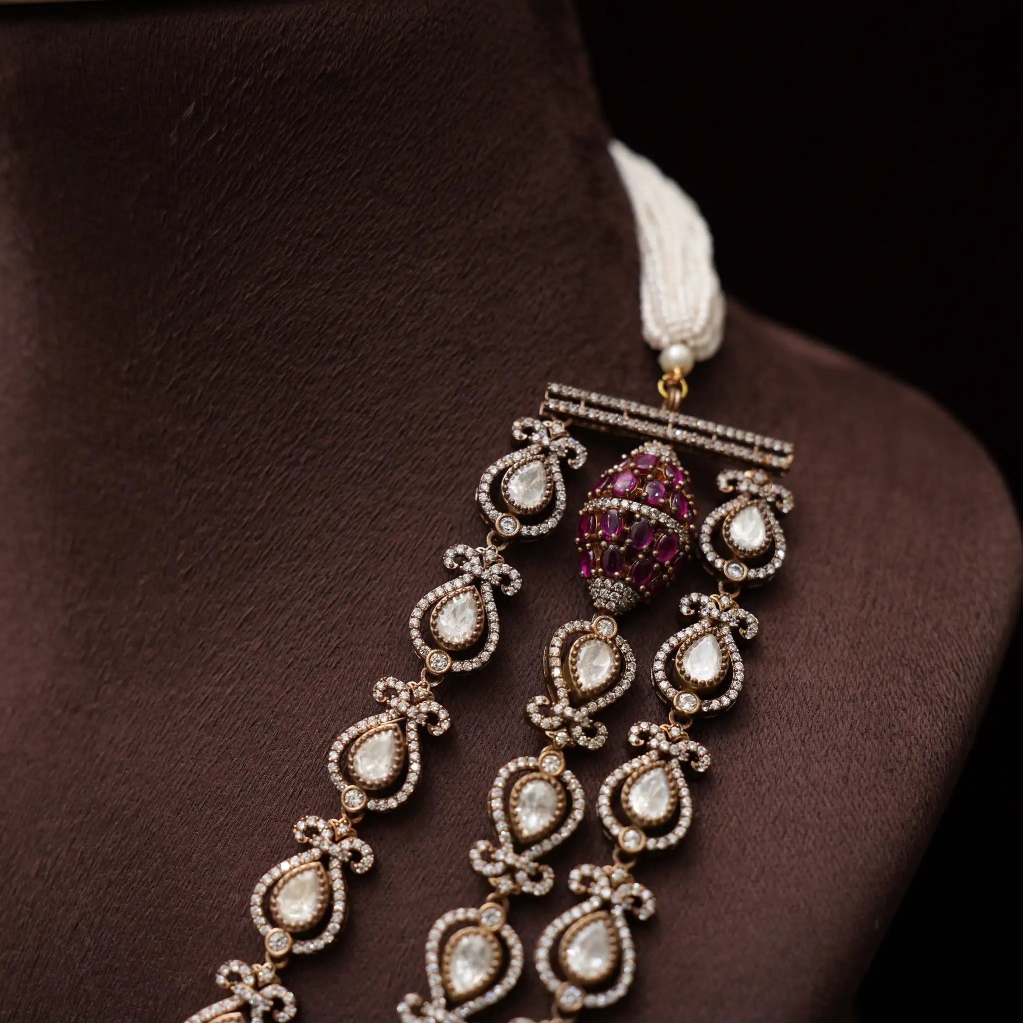 Devisha Victorian Kundan Necklace