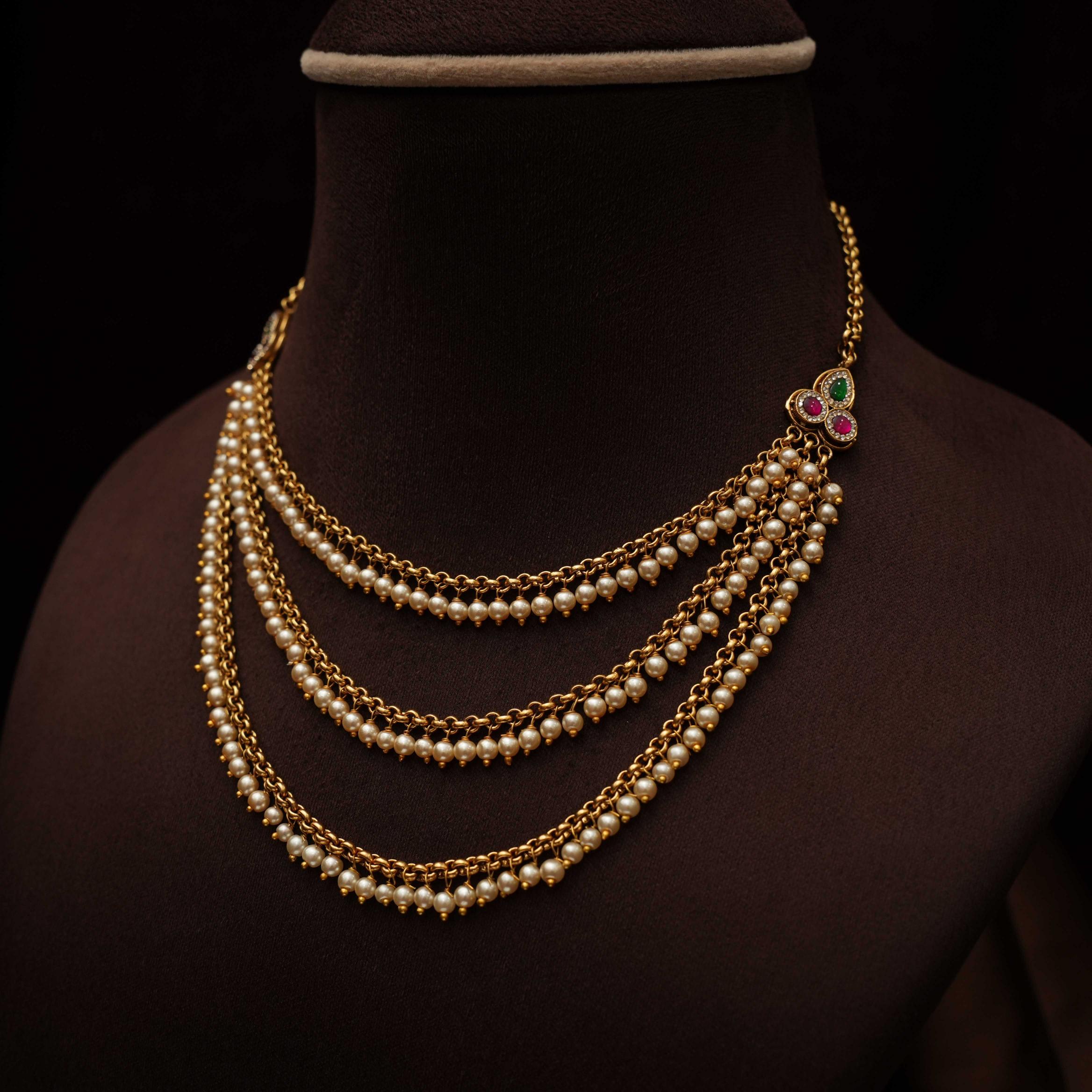 Devyesh Antique Minimal Necklace