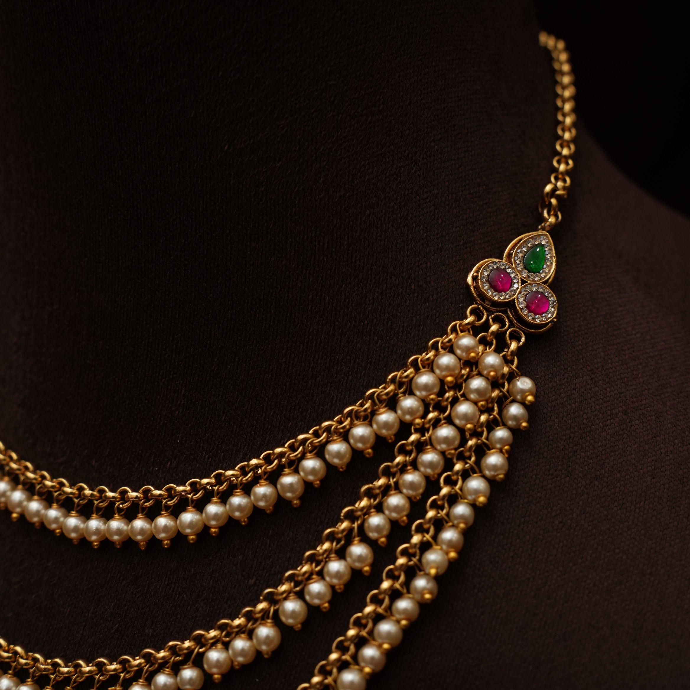 Devyesh Antique Minimal Necklace