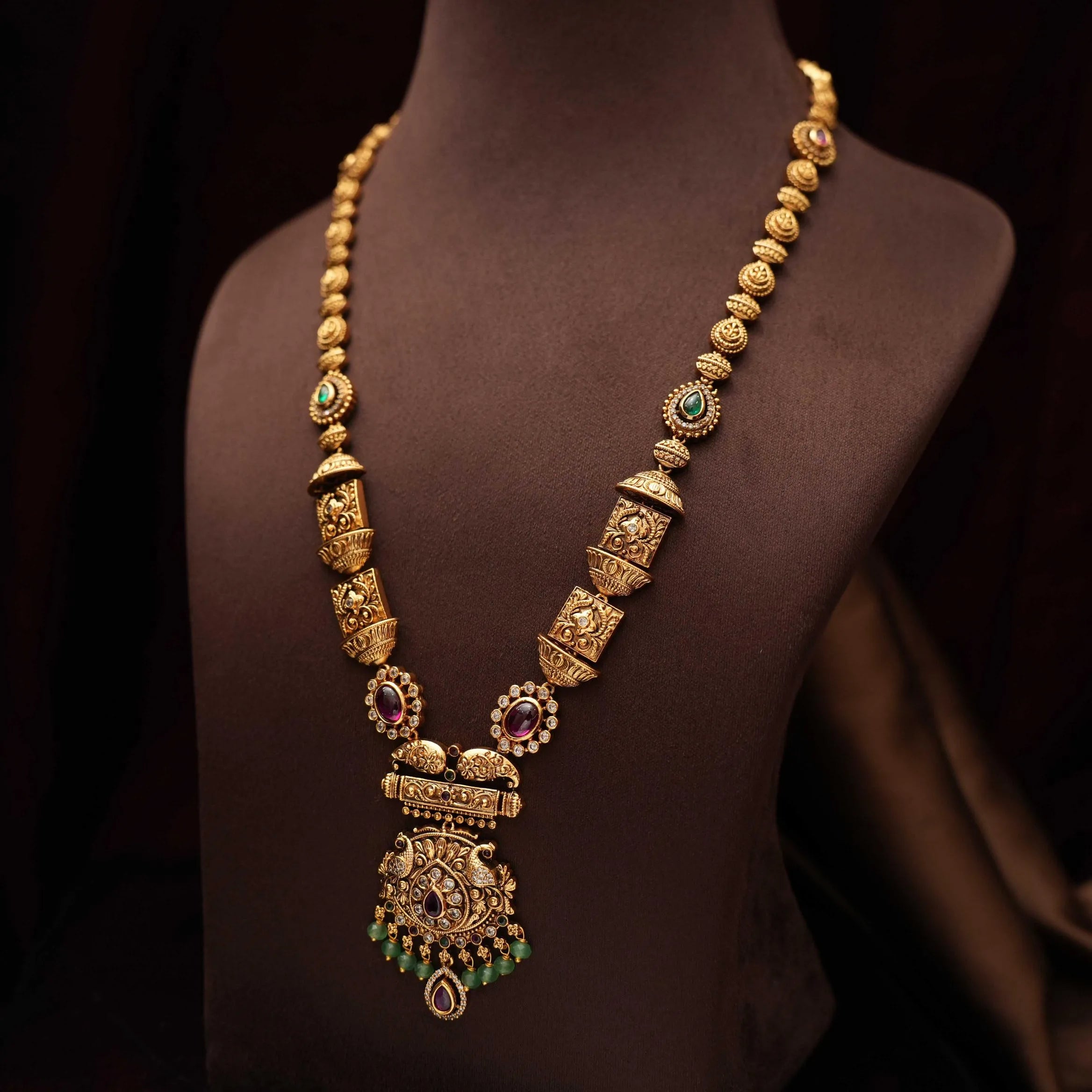 Devyesh Antique Necklace - Long