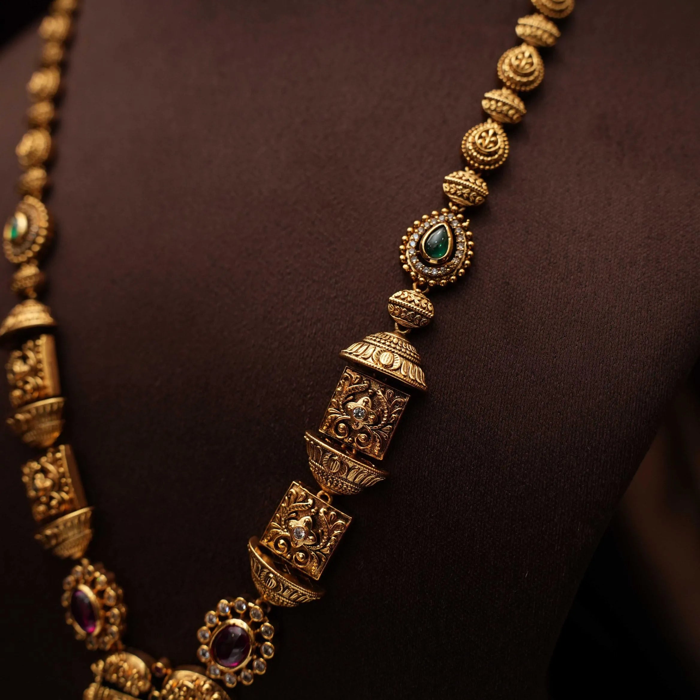 Devyesh Antique Necklace - Long