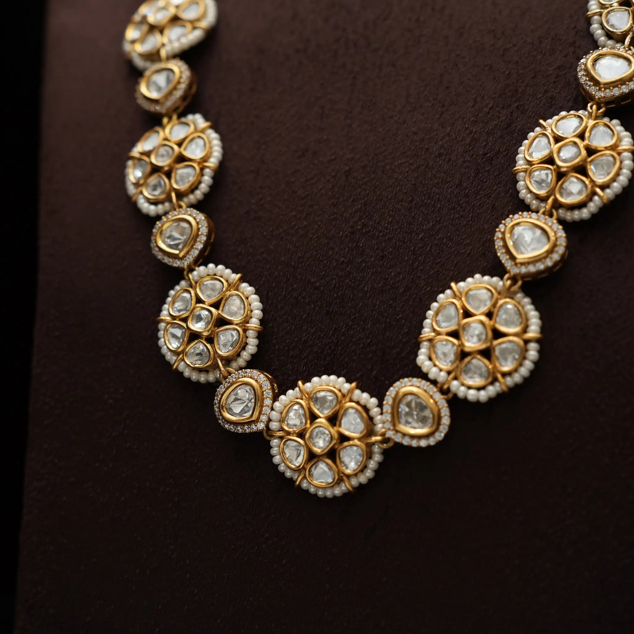 Deya Polki Necklace - Azy