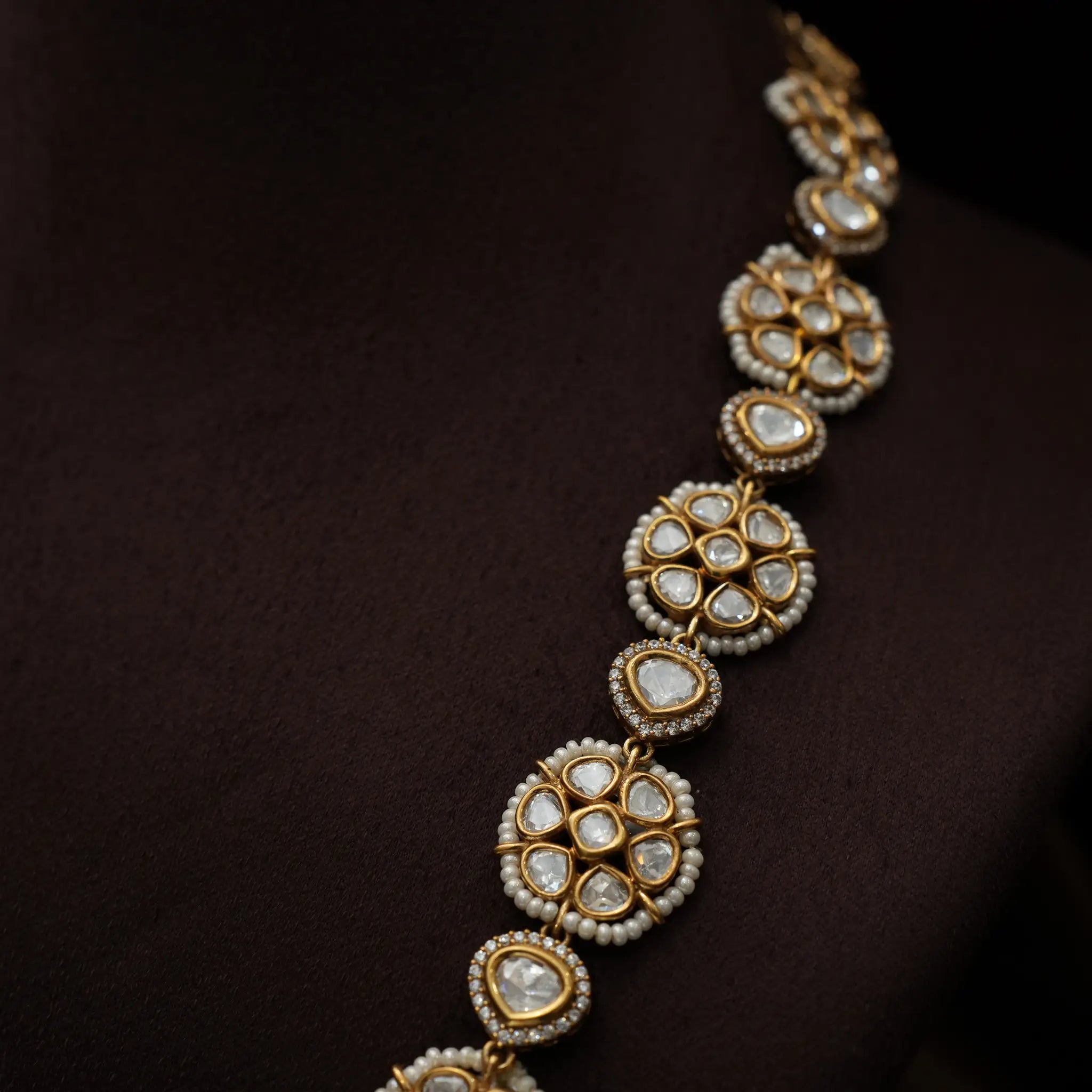 Deya Polki Necklace - Azy