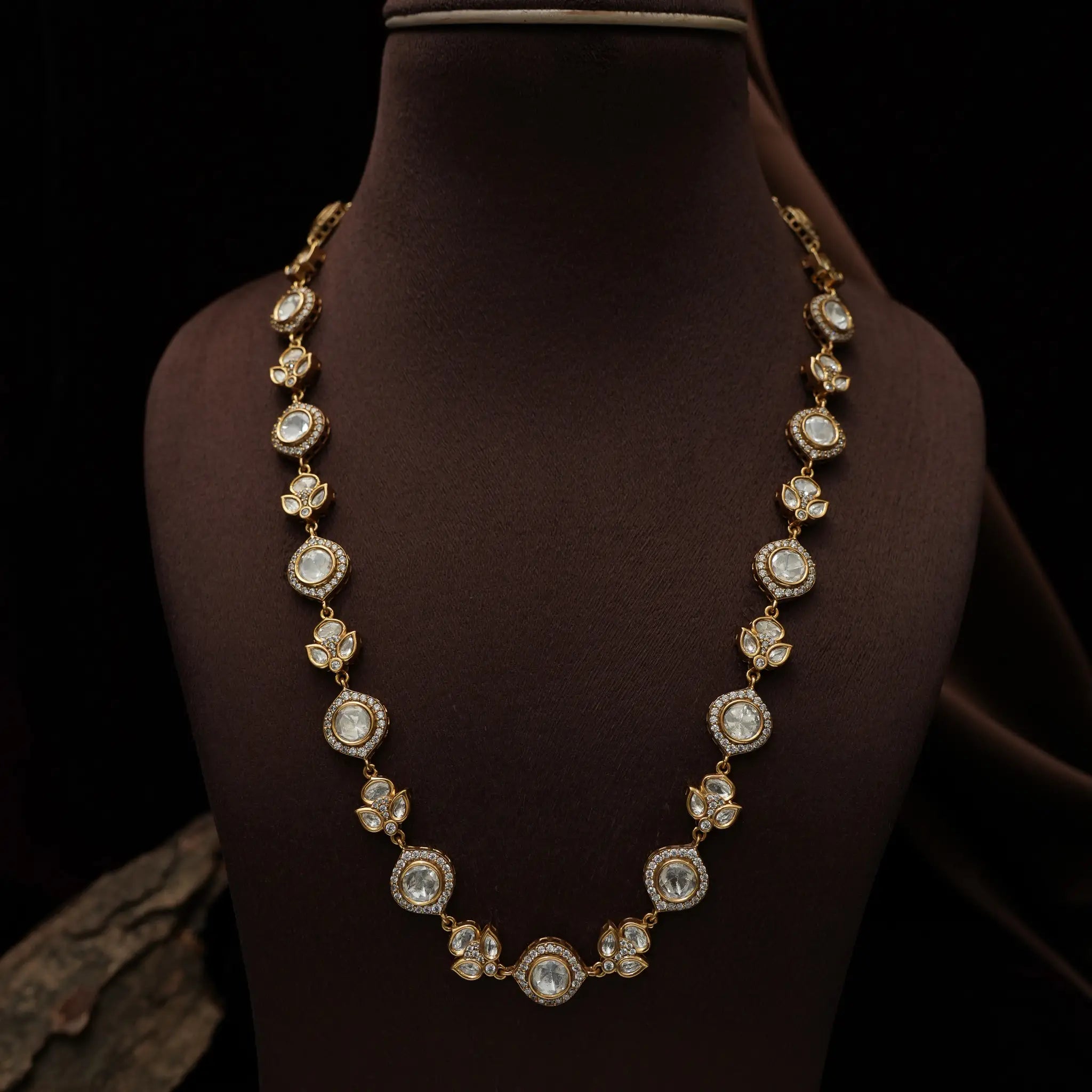 Deya Polki Necklace - Kaia