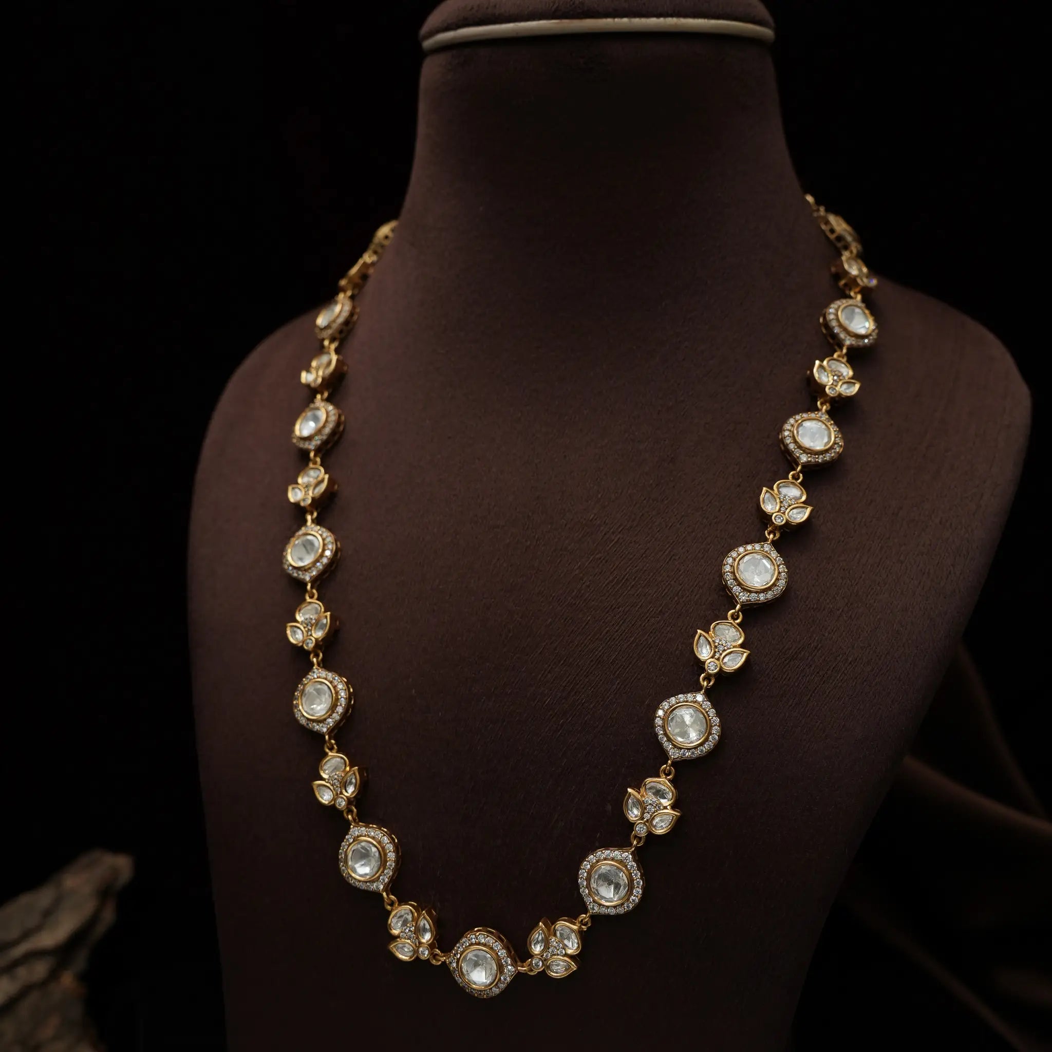 Deya Polki Necklace - Kaia