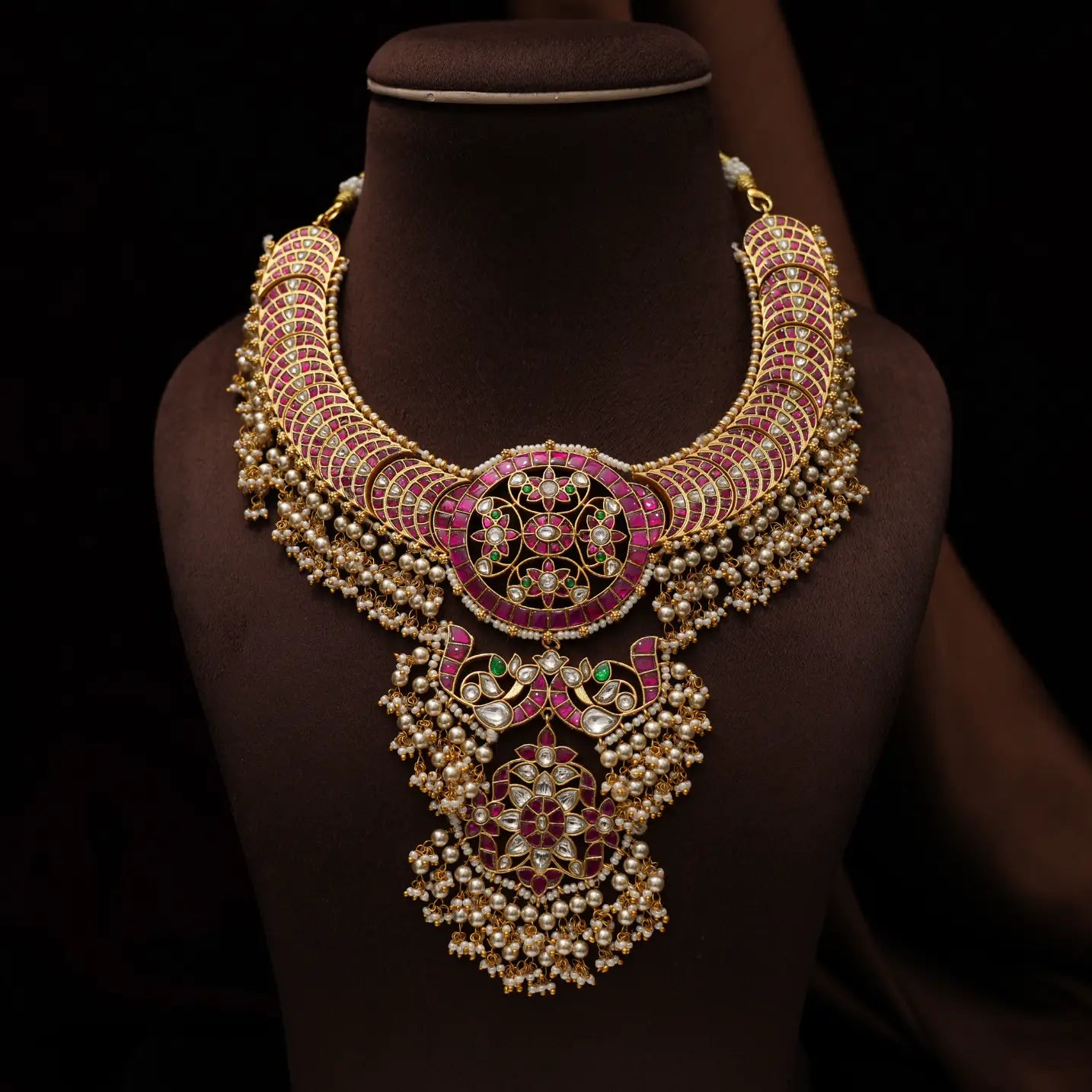 Dhairya Jadau Polki Necklace