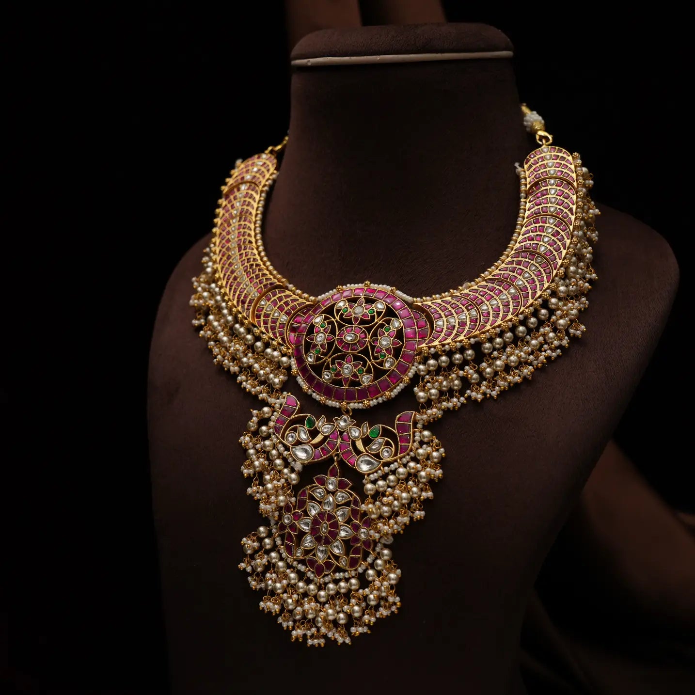 Dhairya Jadau Polki Necklace