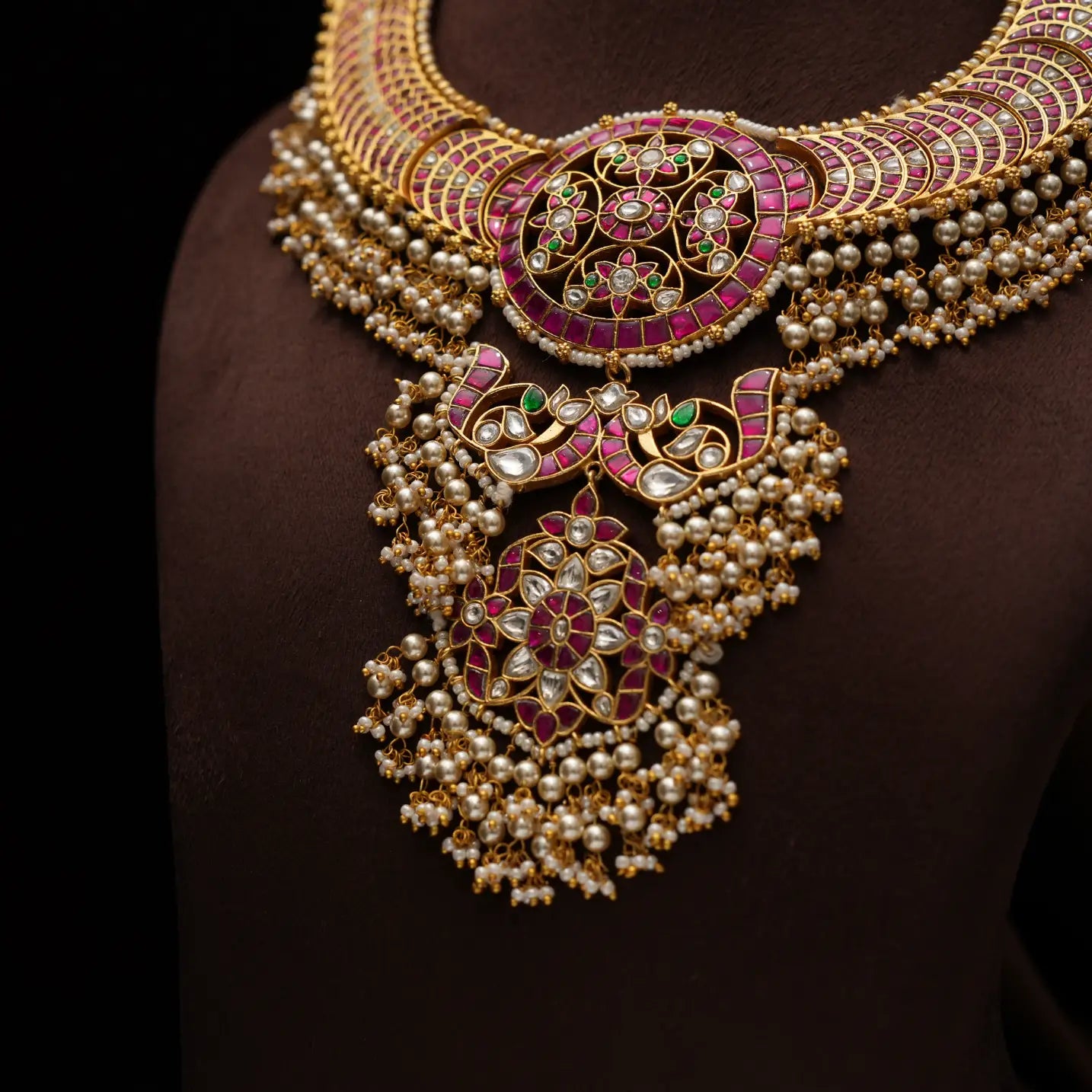 Dhairya Jadau Polki Necklace