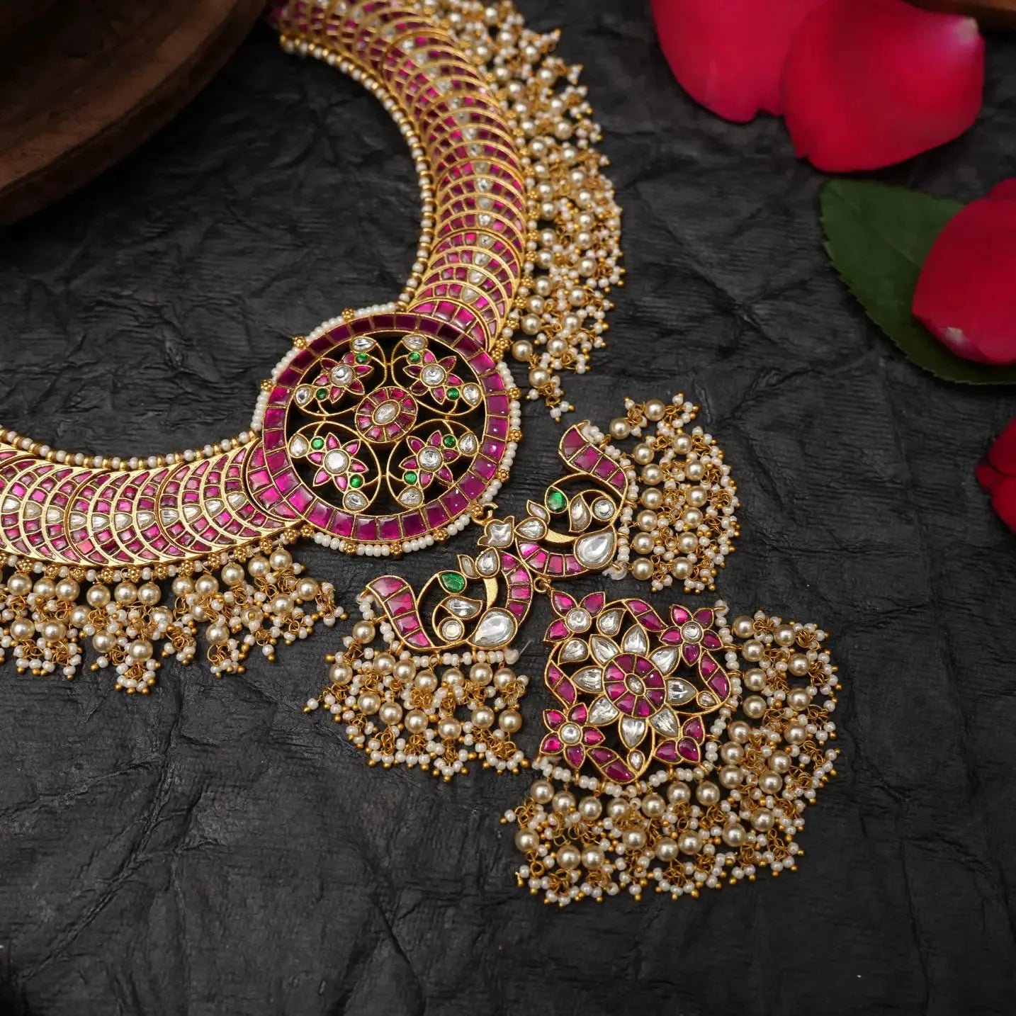 Dhairya Jadau Polki Necklace