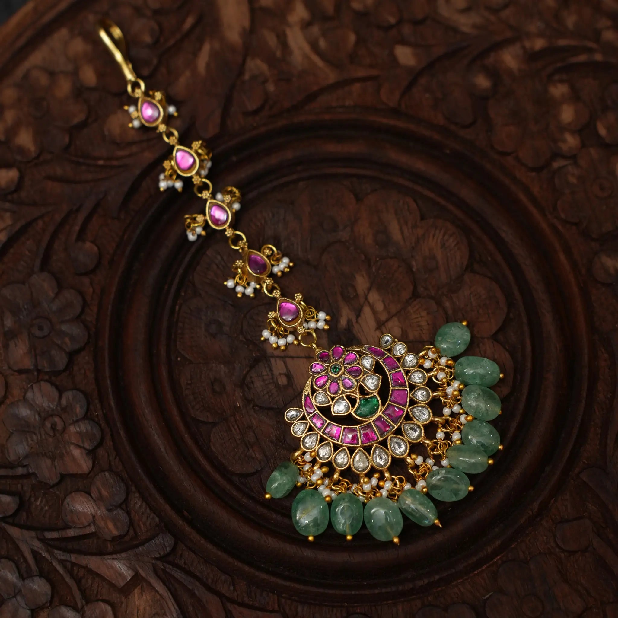 Dharini Polki Tikka