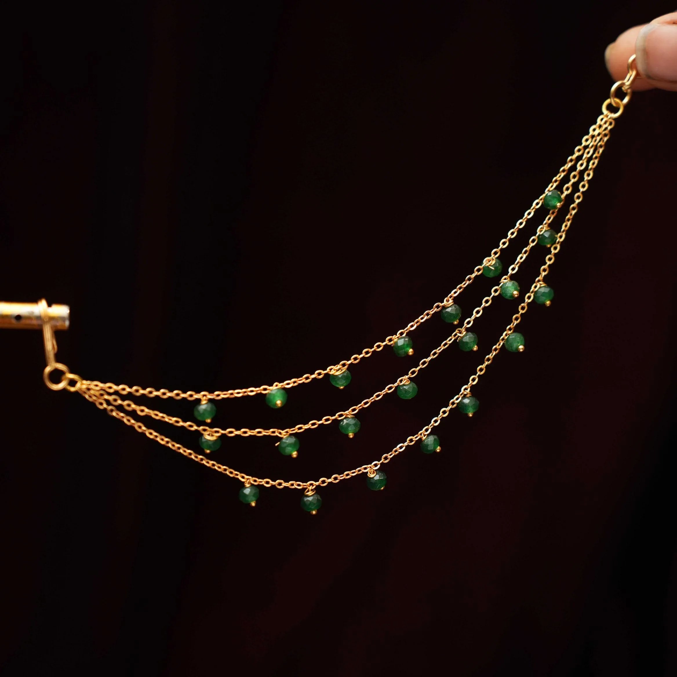 Dhya Antique Ear Chain