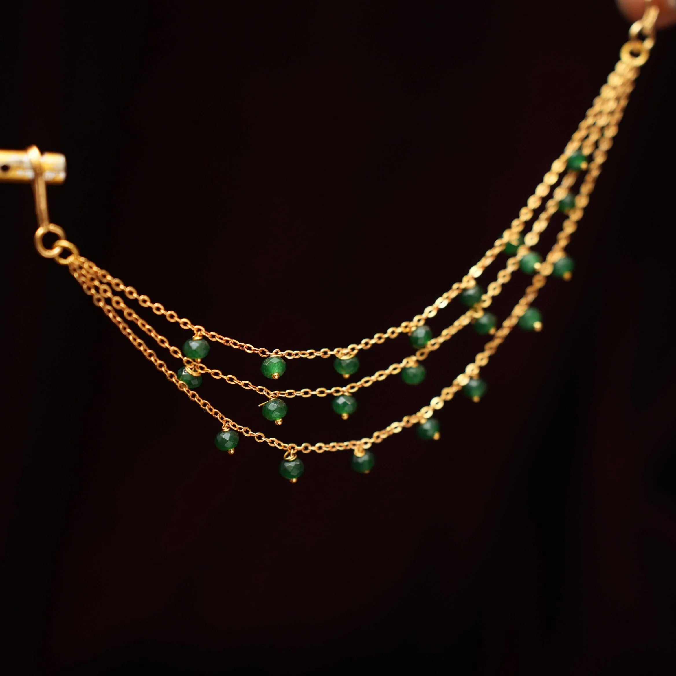 Dhya Antique Ear Chain