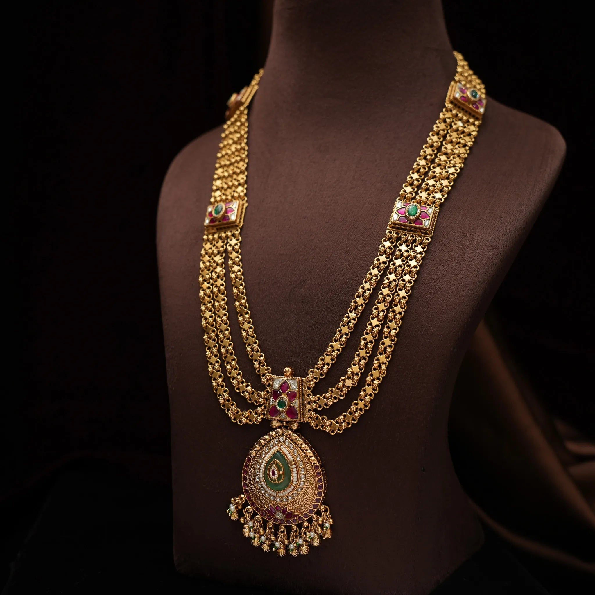 Dipika Antique Necklace - Long
