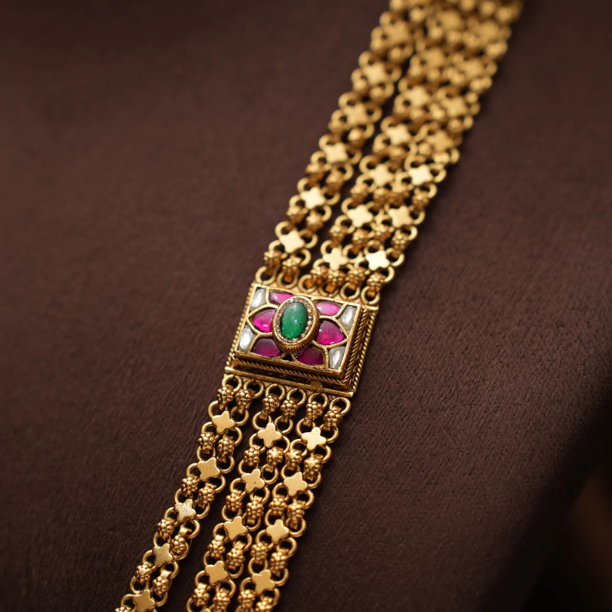 Dipika Antique Necklace - Long