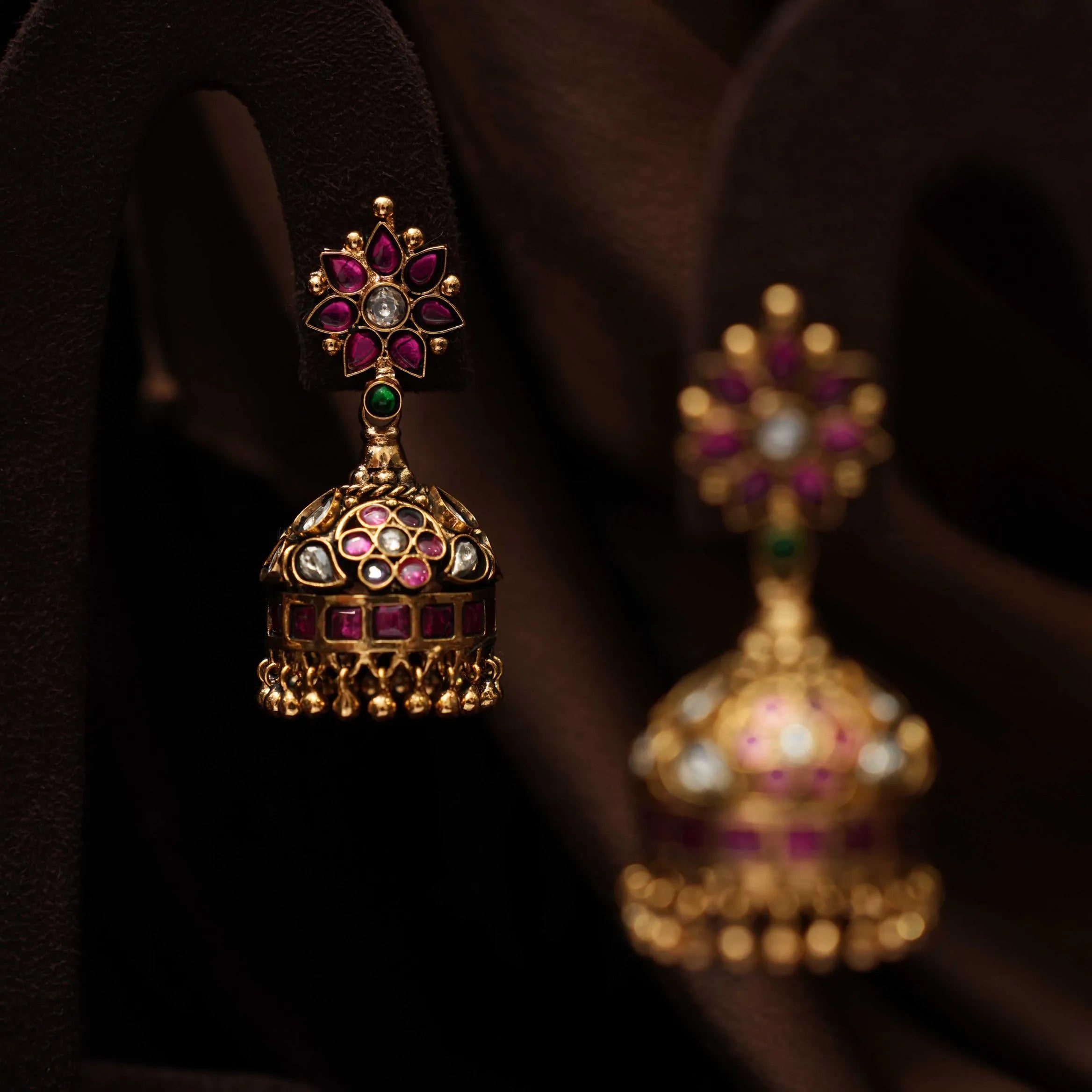 Disvi Antique Nagas Jhumka