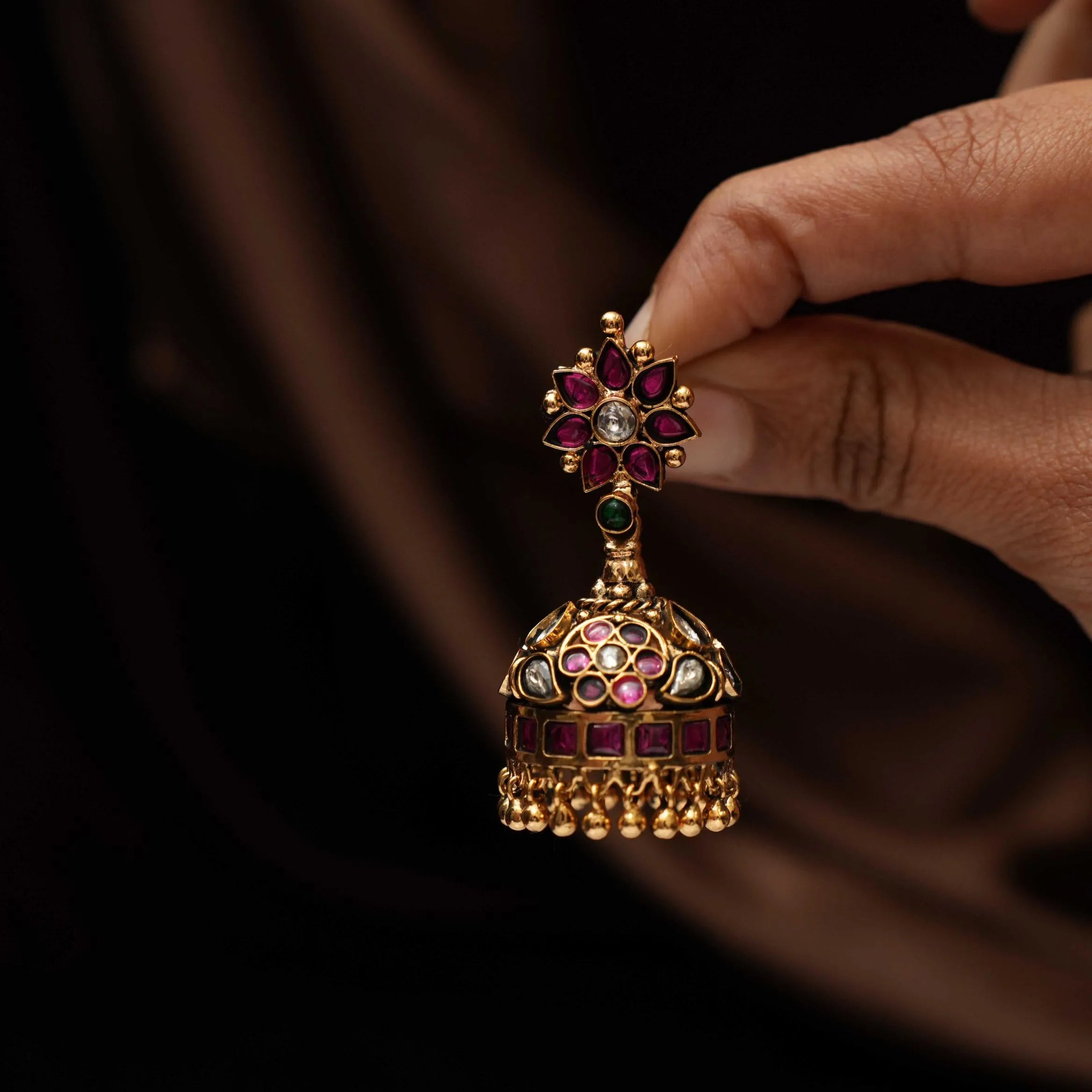 Disvi Antique Nagas Jhumka