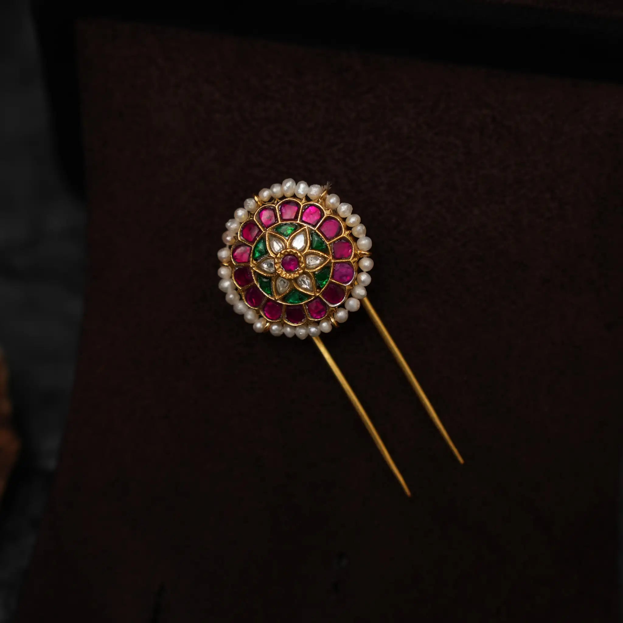 Ditya Silver Hair Pin