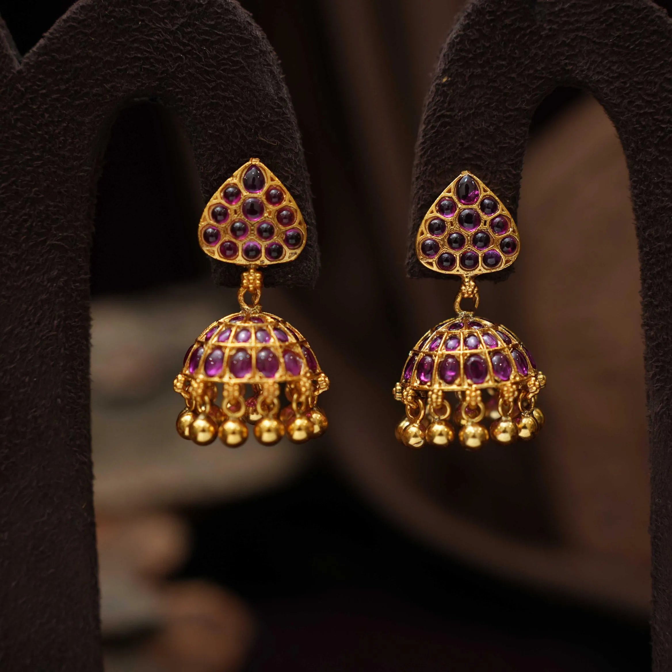 Ditya Silver Jhumka Earrings