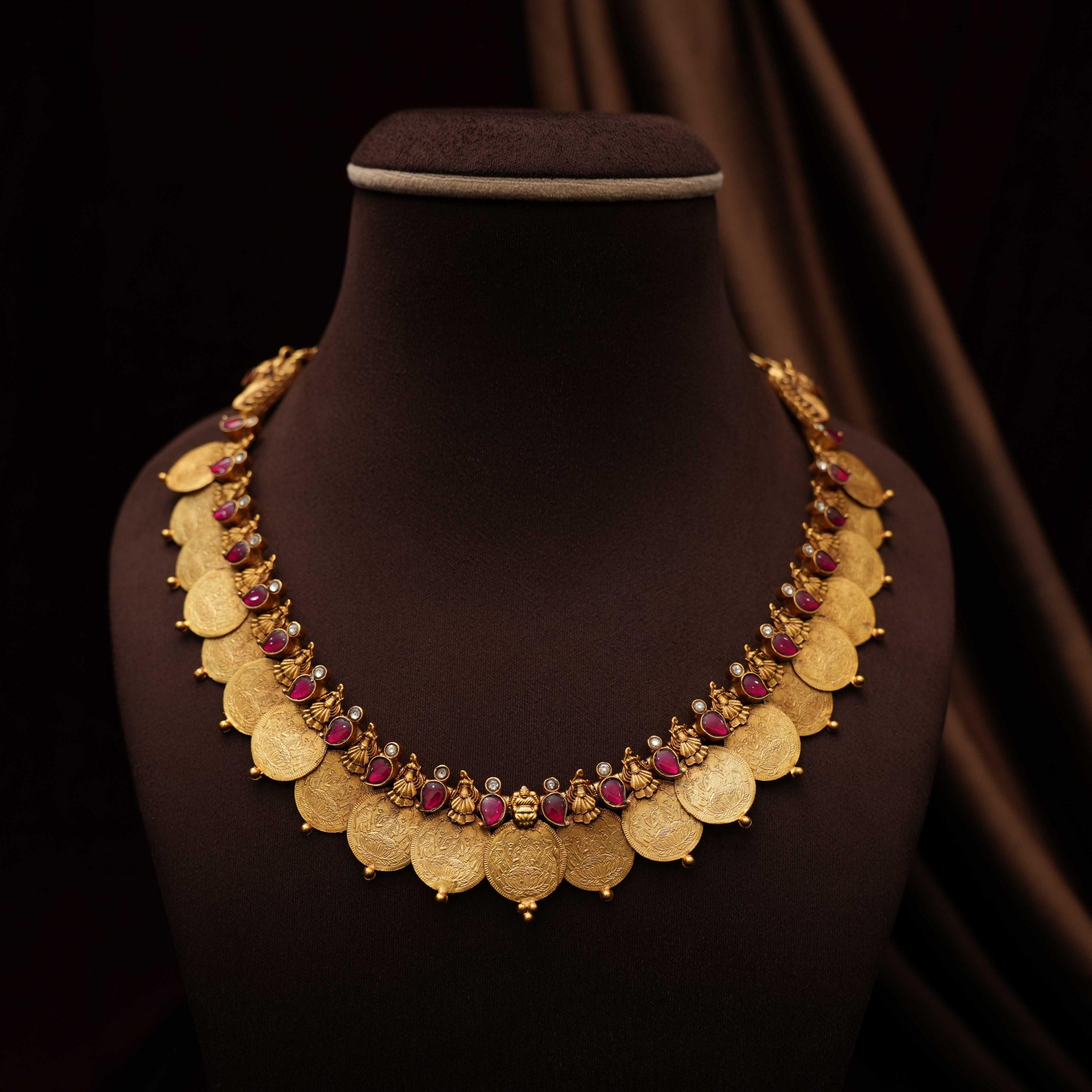 Diya Silver Necklace