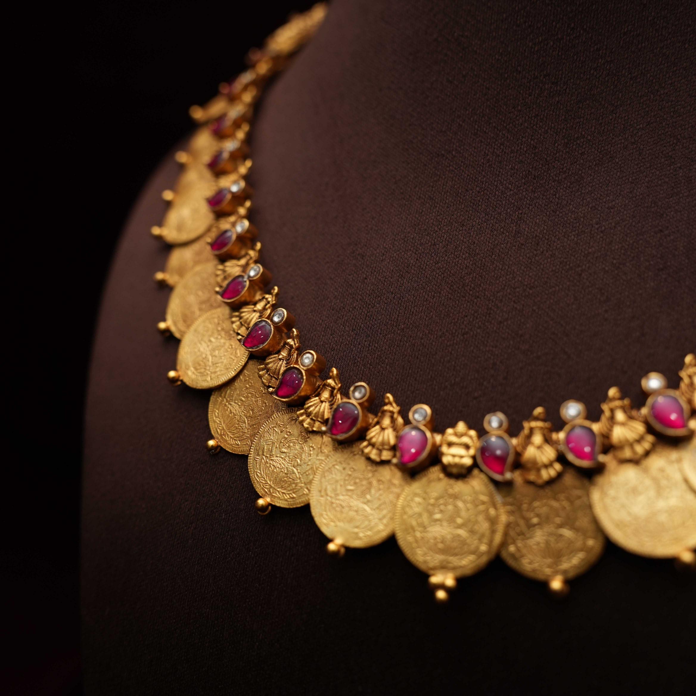 Diya Silver Necklace