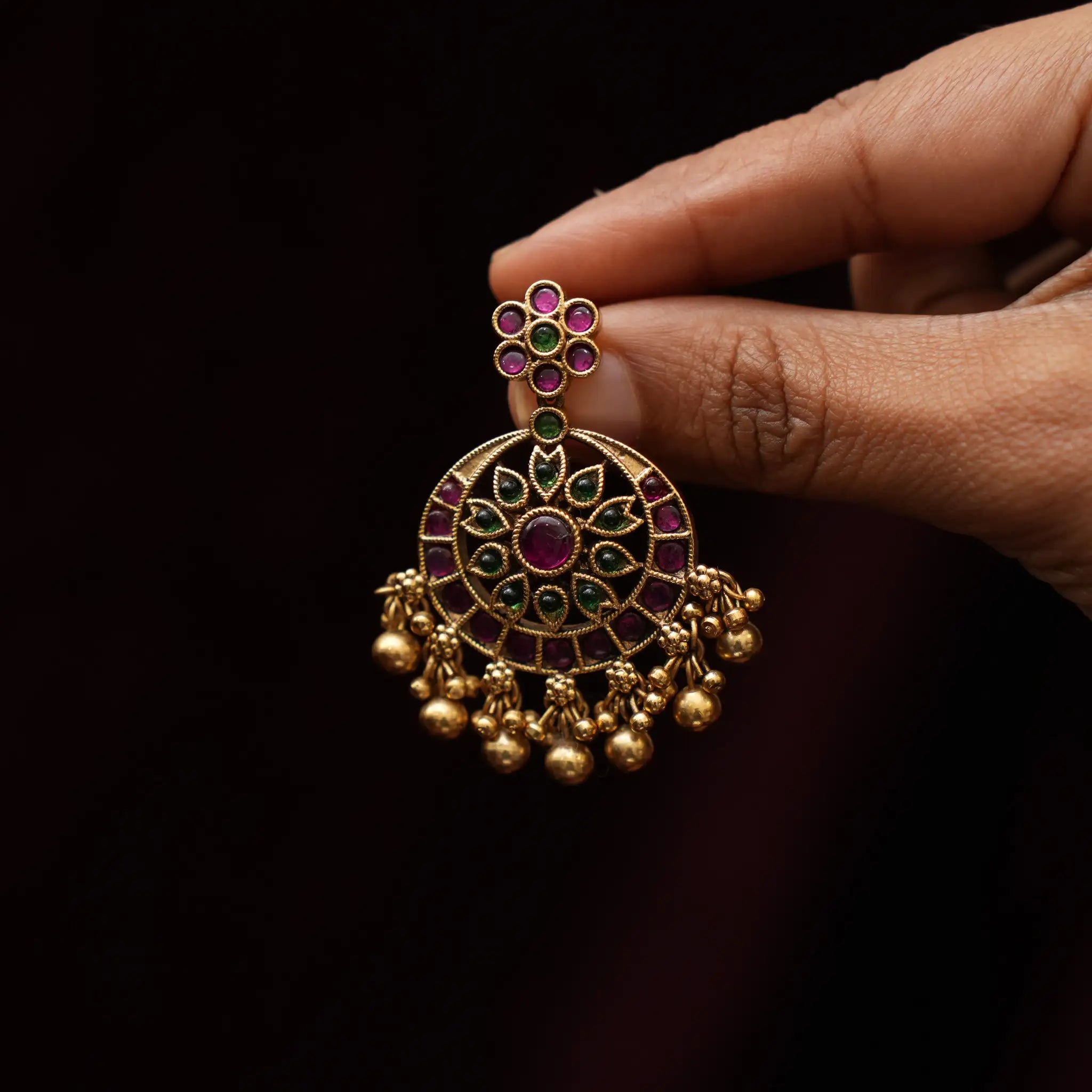 Dutt Antique Earrings