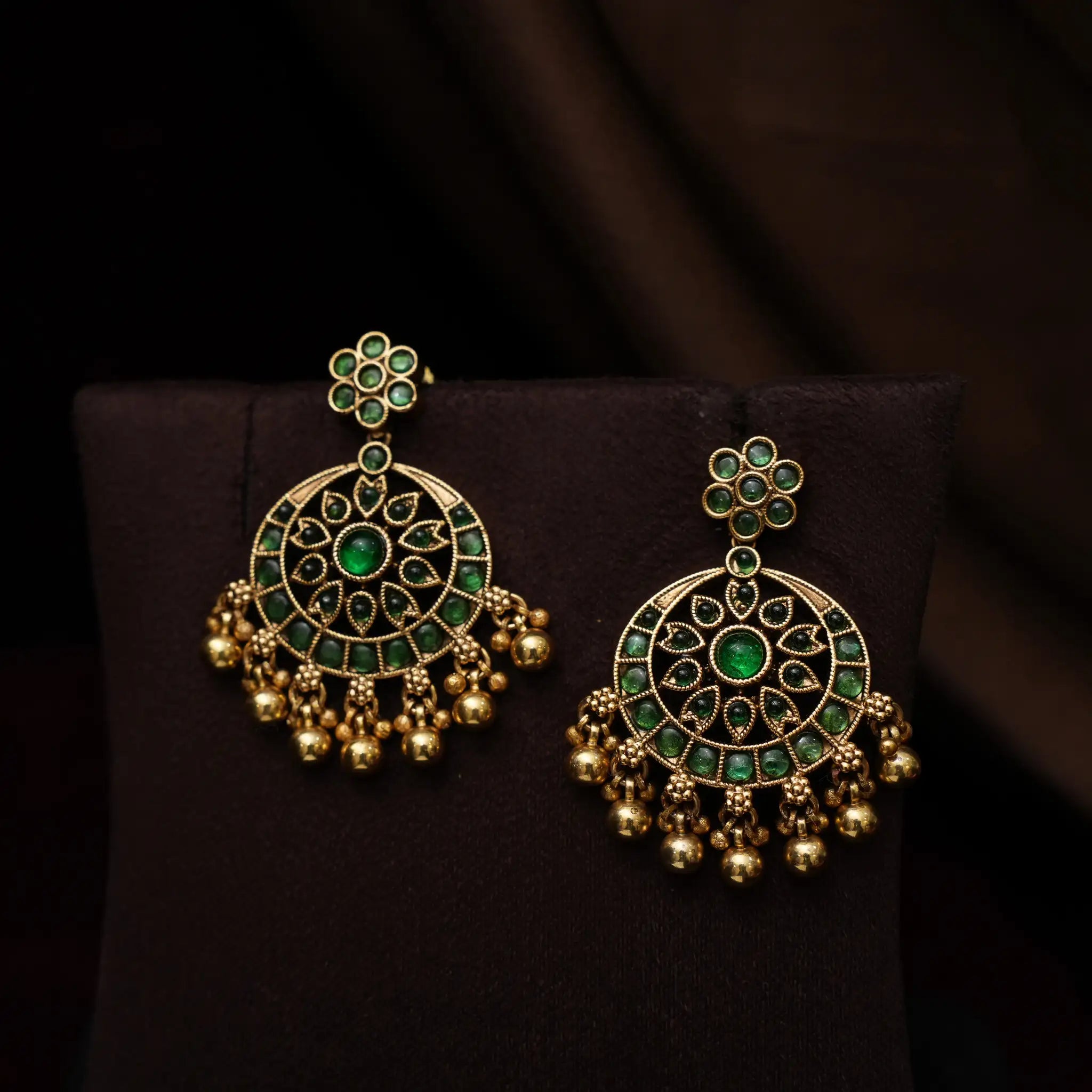 Dutt Antique Necklace - Green