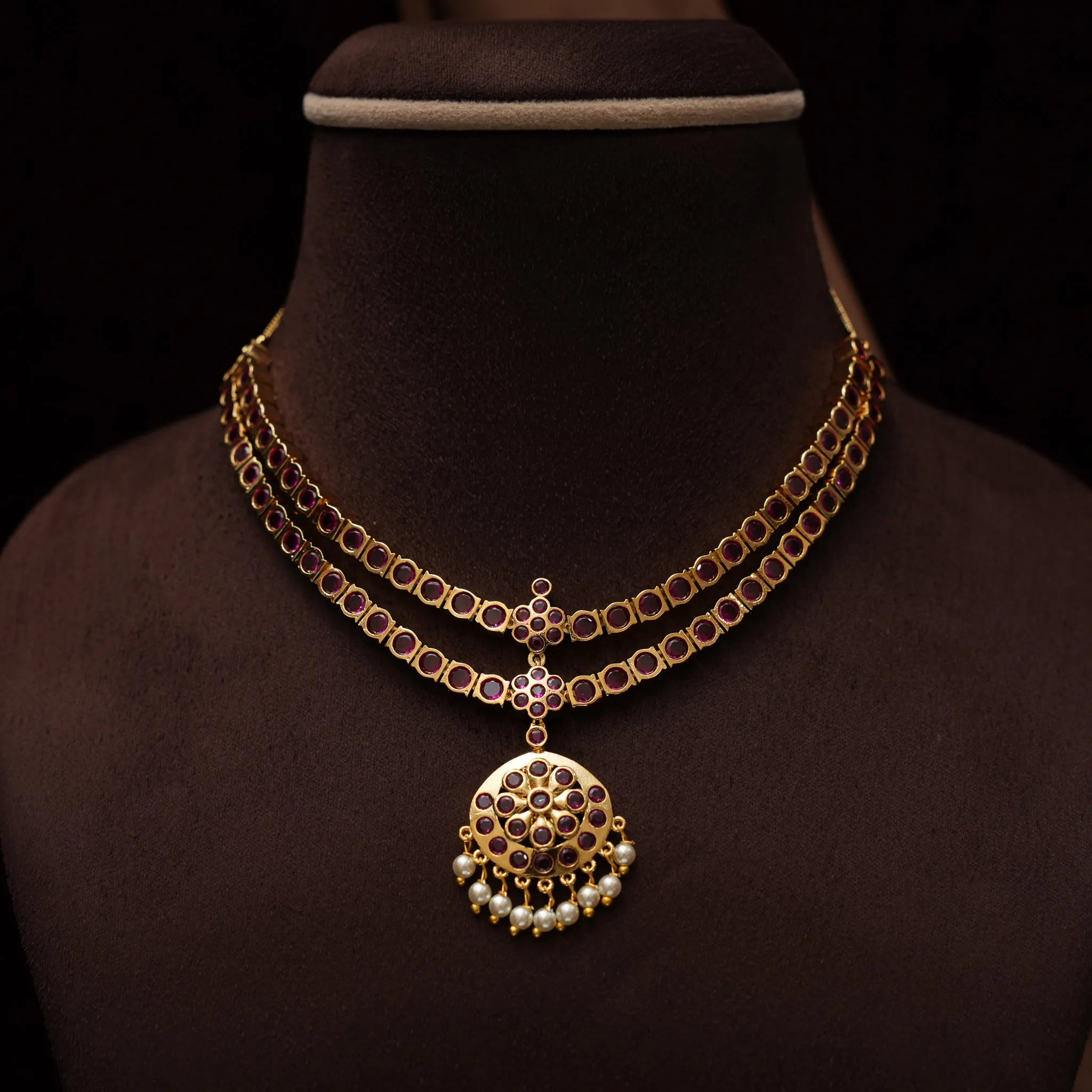 Dutt Antique Necklace - Rhea
