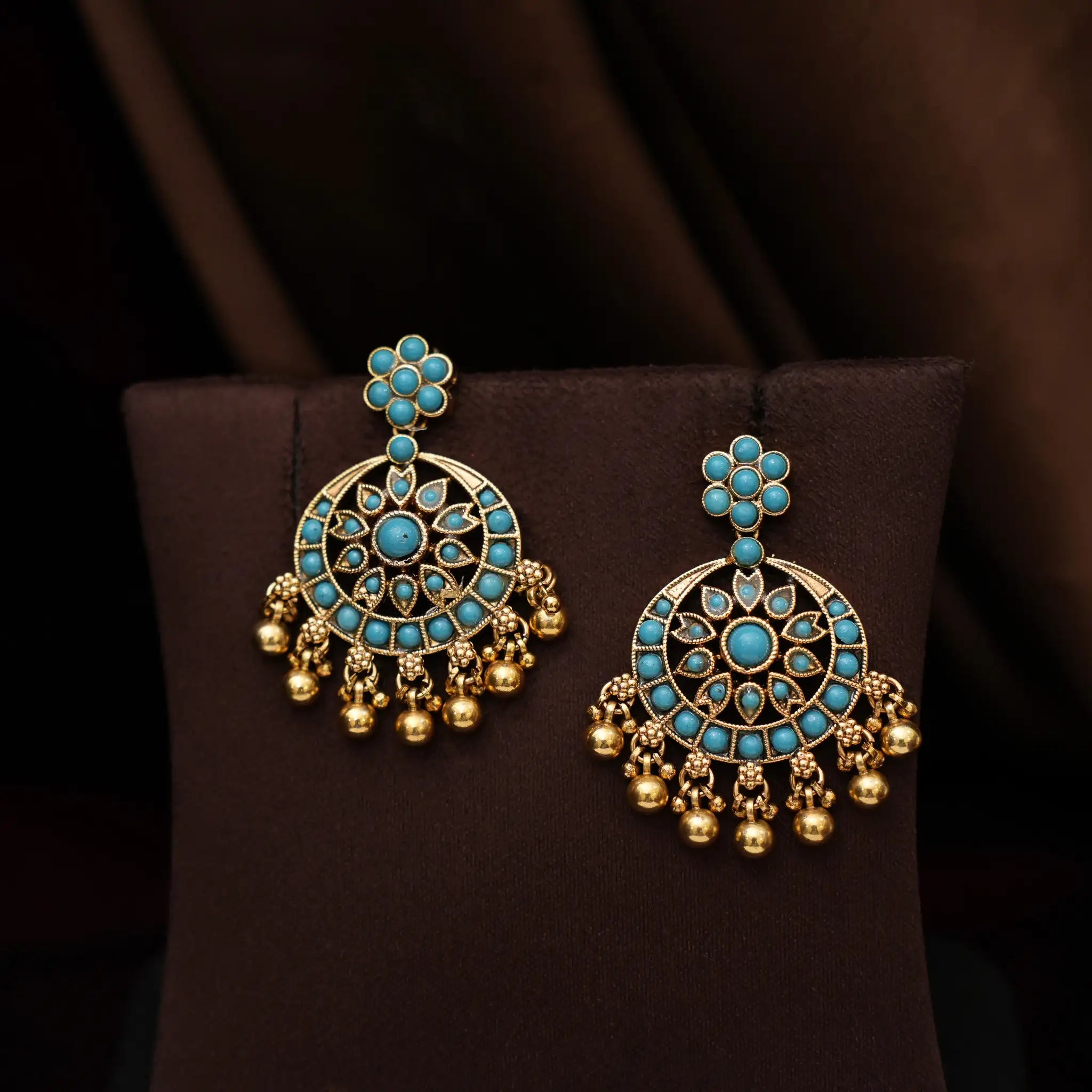 Dutt Antique Necklace - Turquoise