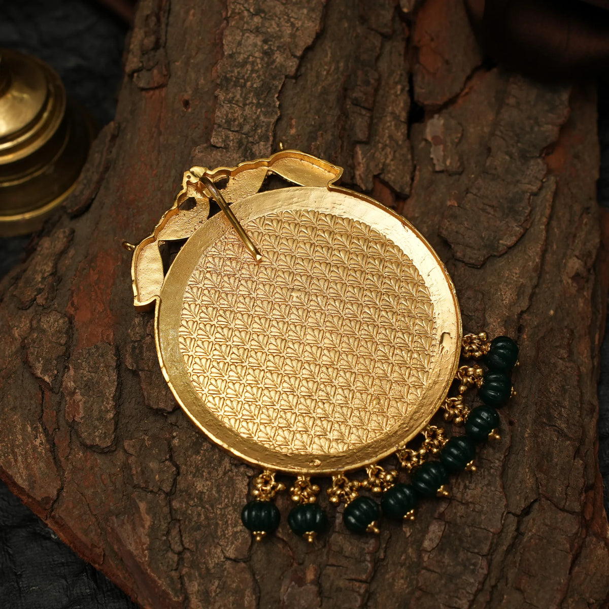 Dvaimaturaya Polki Pendant
