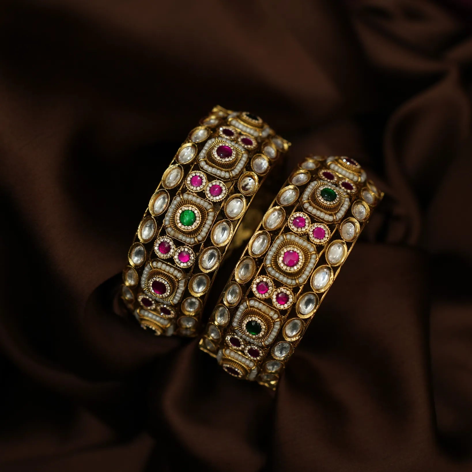 Dyumna Polki Statement Bangles