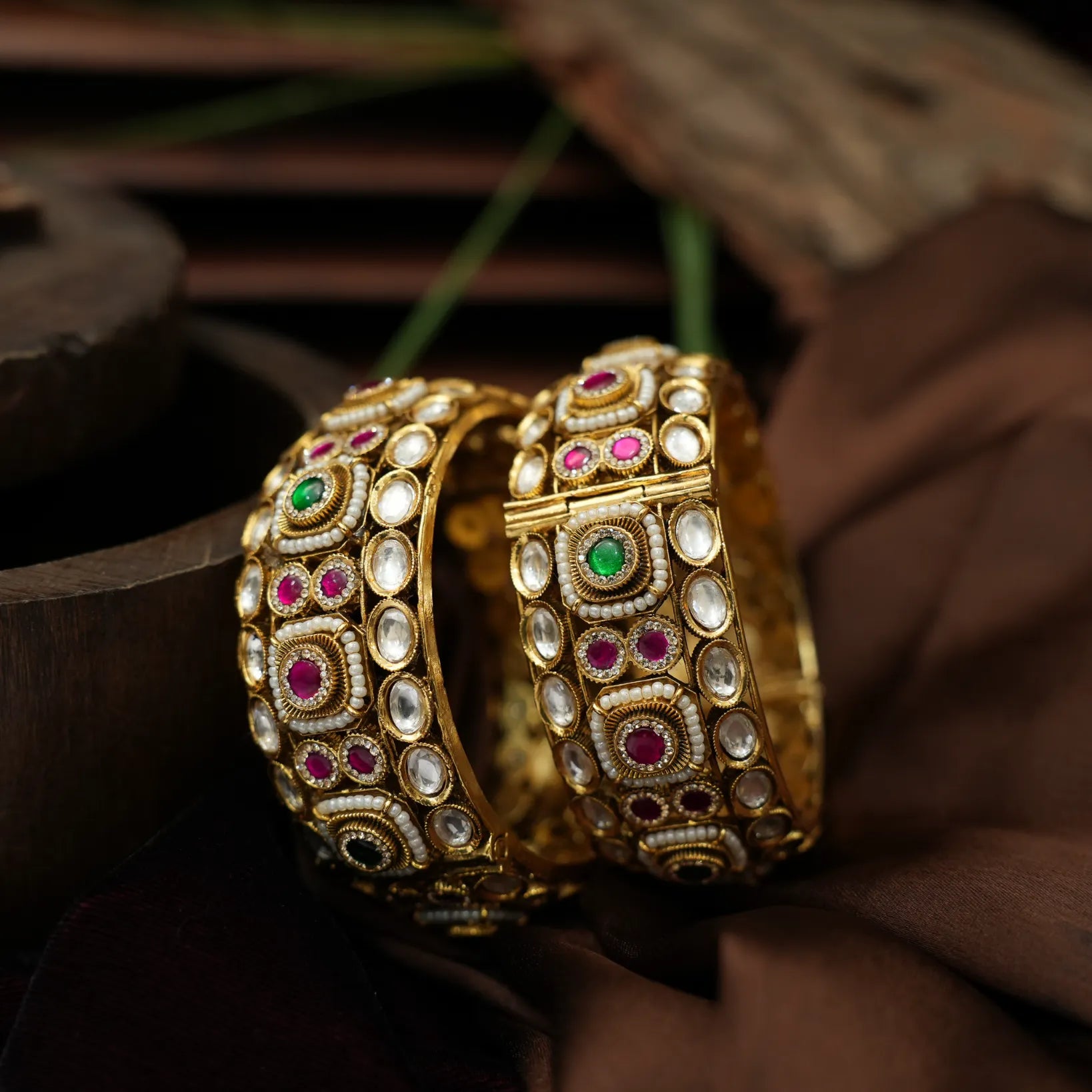 Dyumna Polki Statement Bangles
