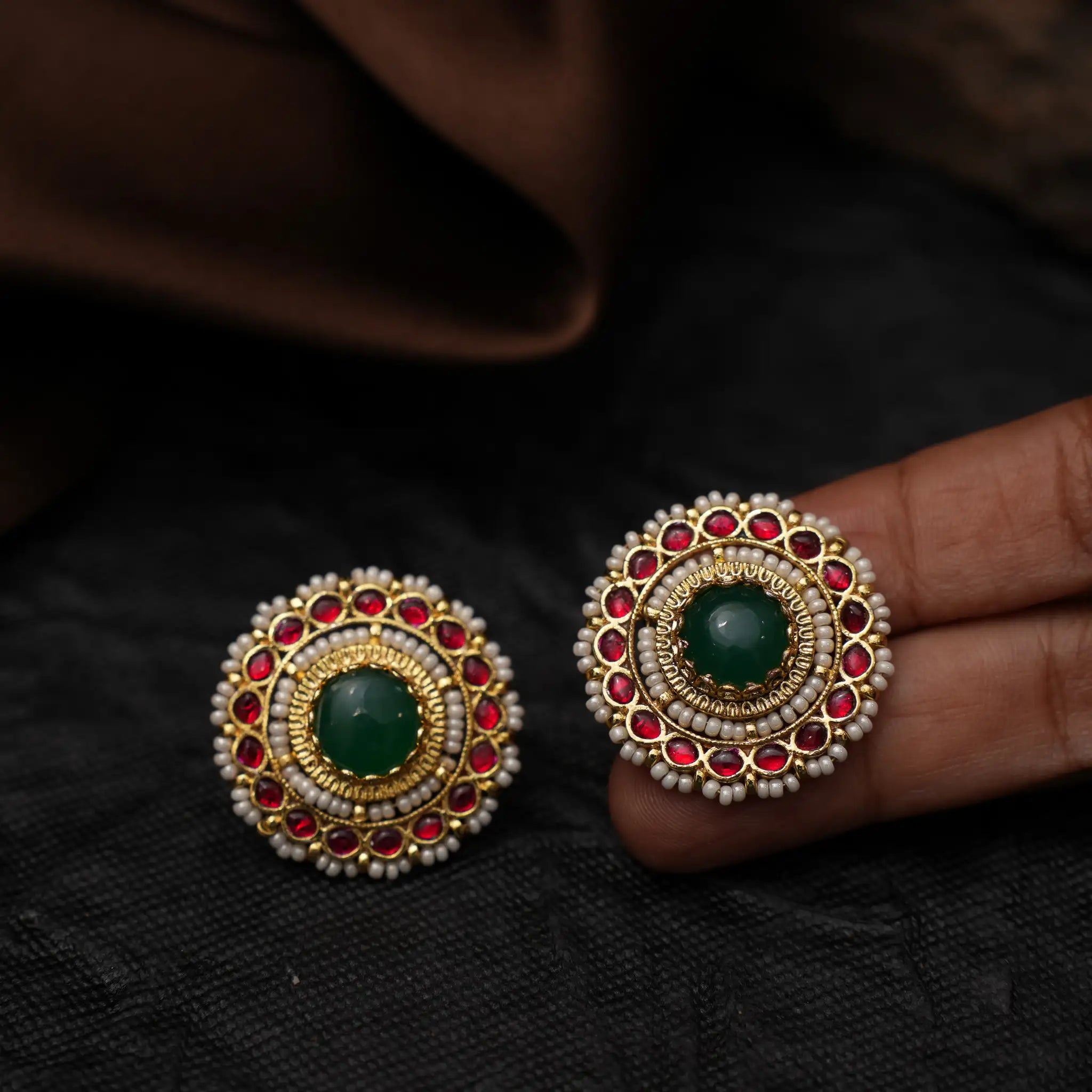 Eesha Polki Ear Stud