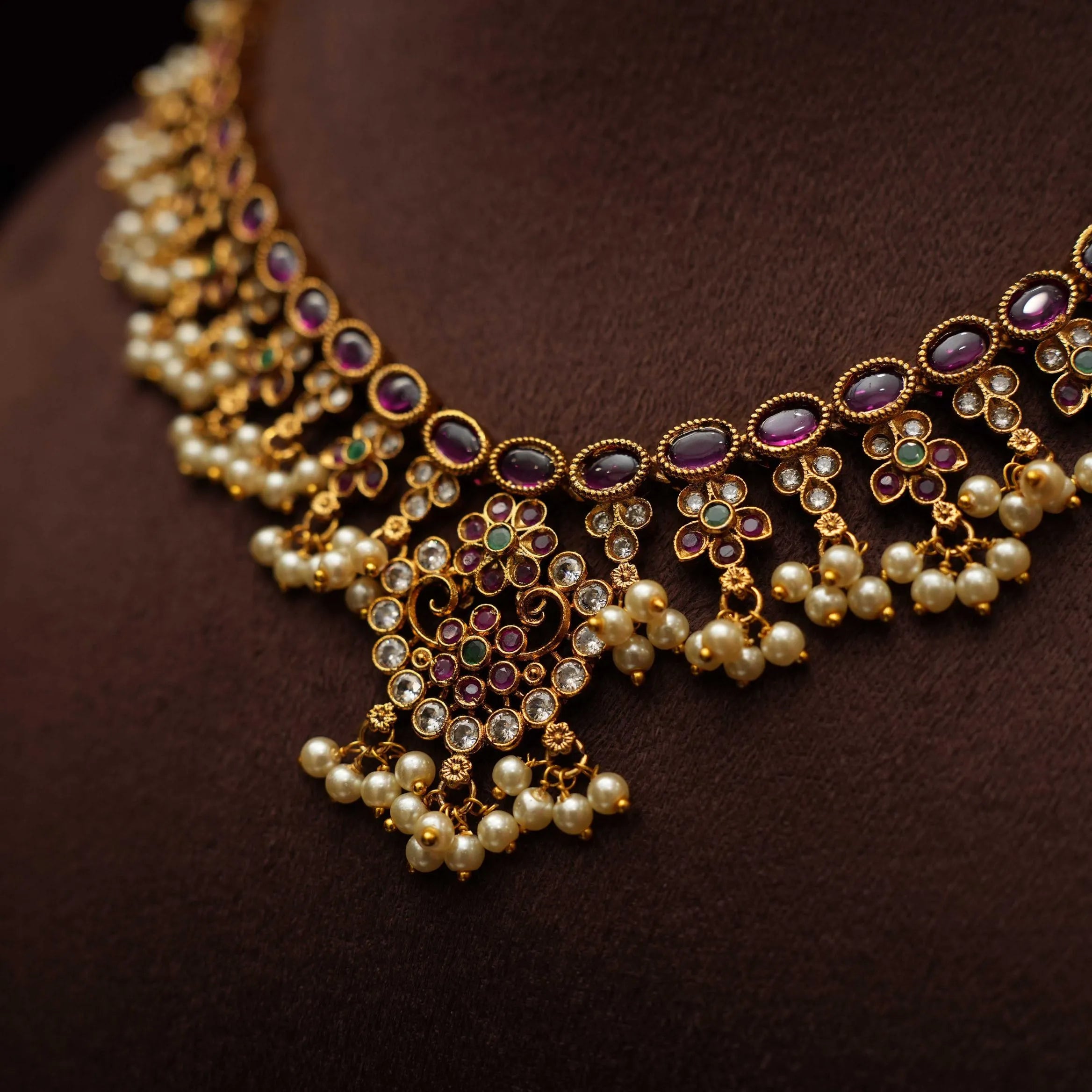 Eishu Antique Necklace - Rimli Boutique