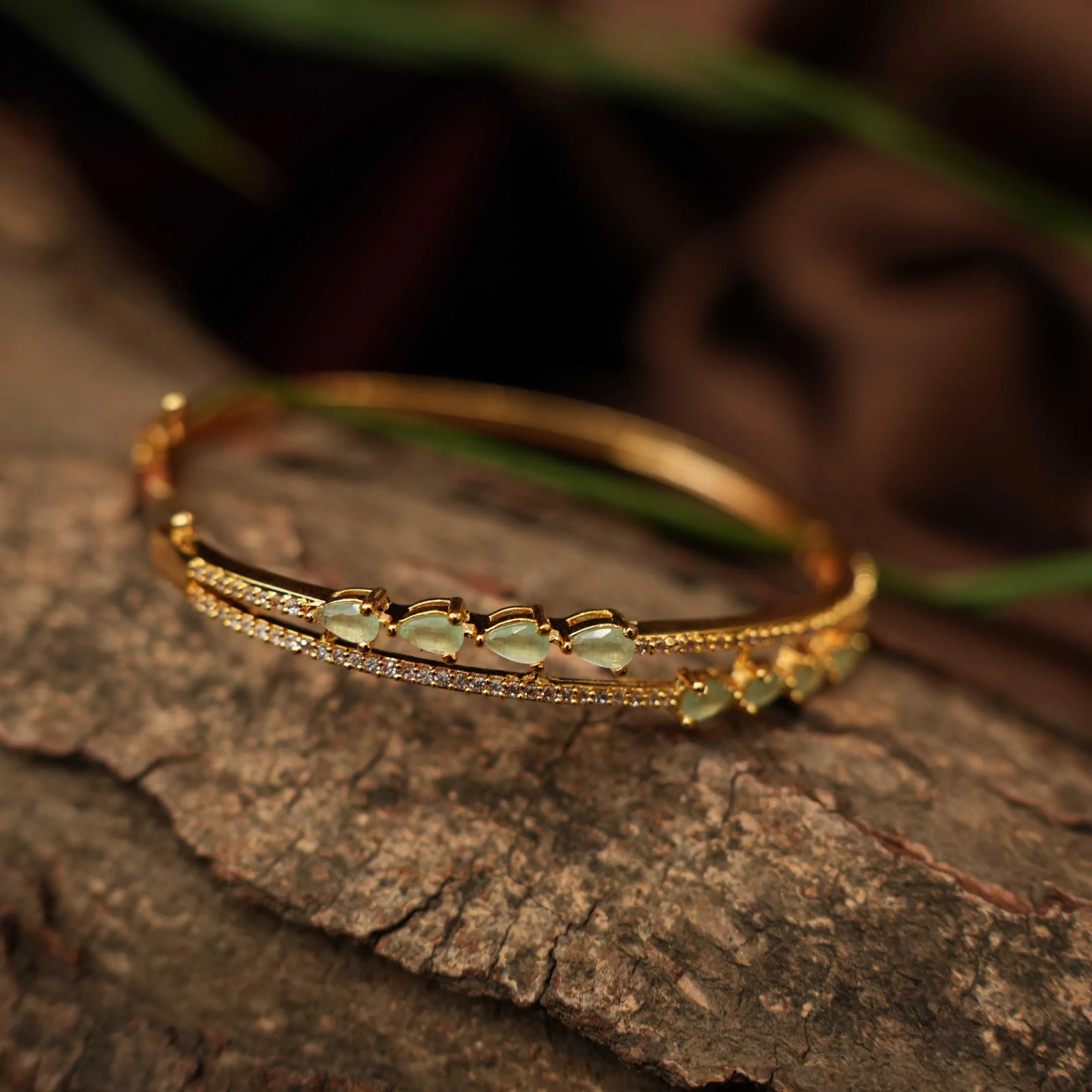 Ekaja Zircon Bangle - Rimli Boutique